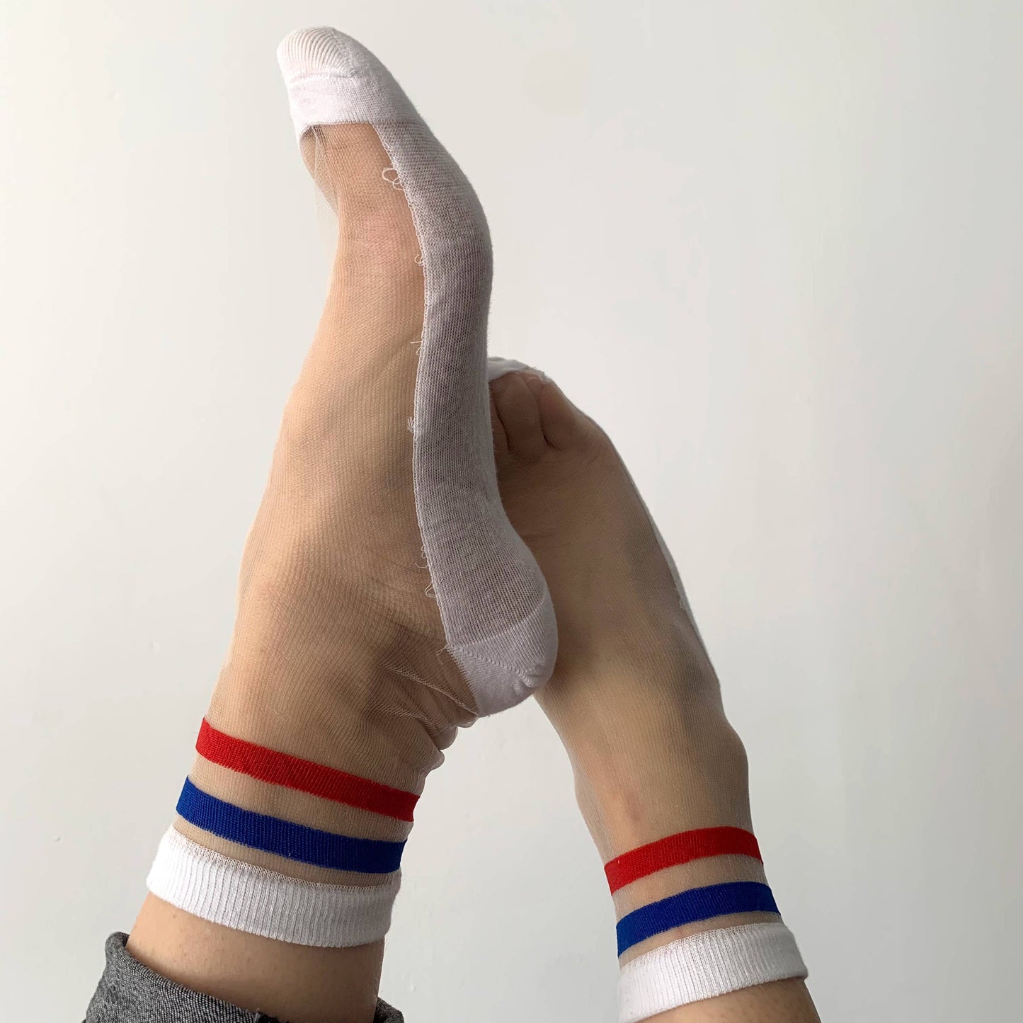 sockette | Mimi women's blue white red socks