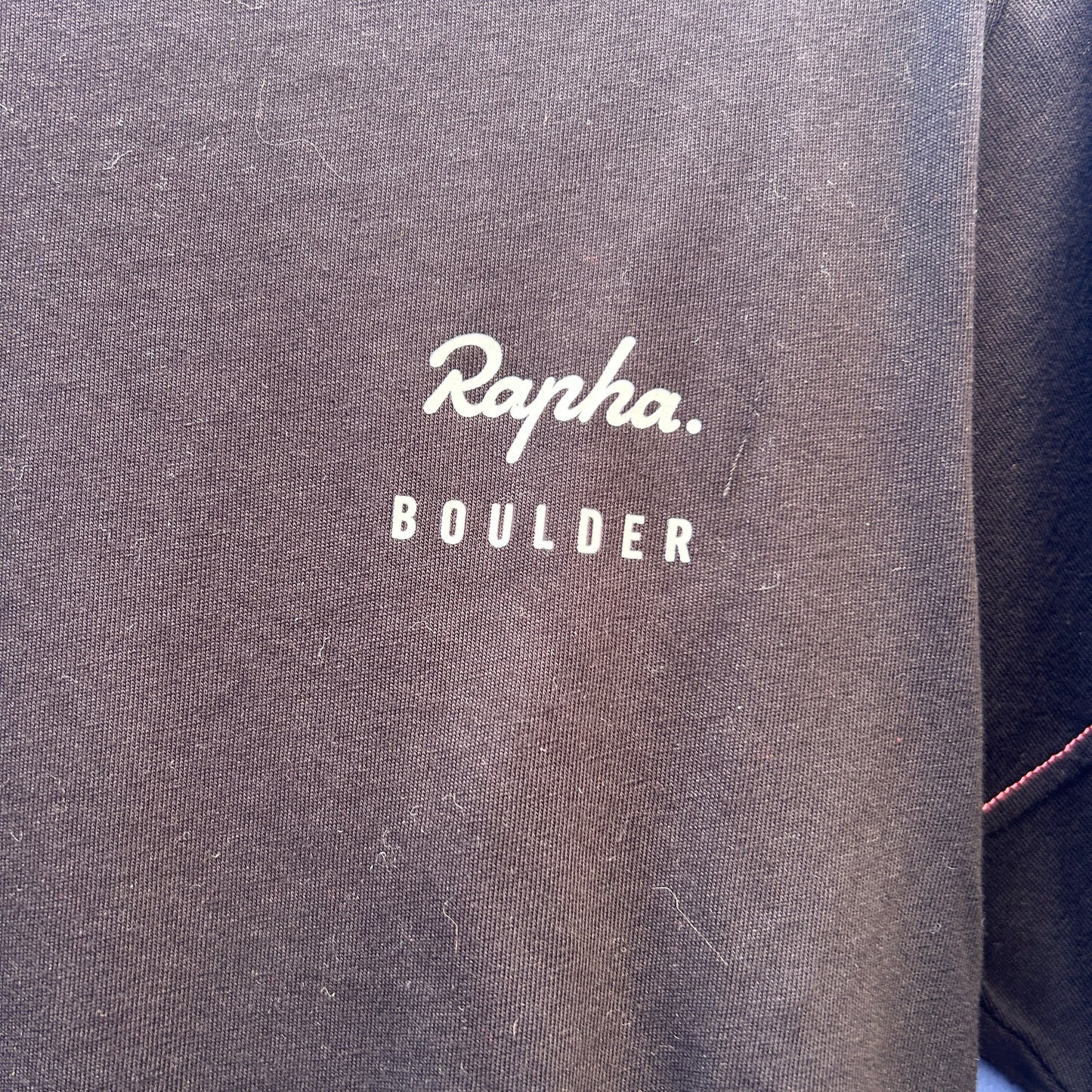 rapha boulder black tee