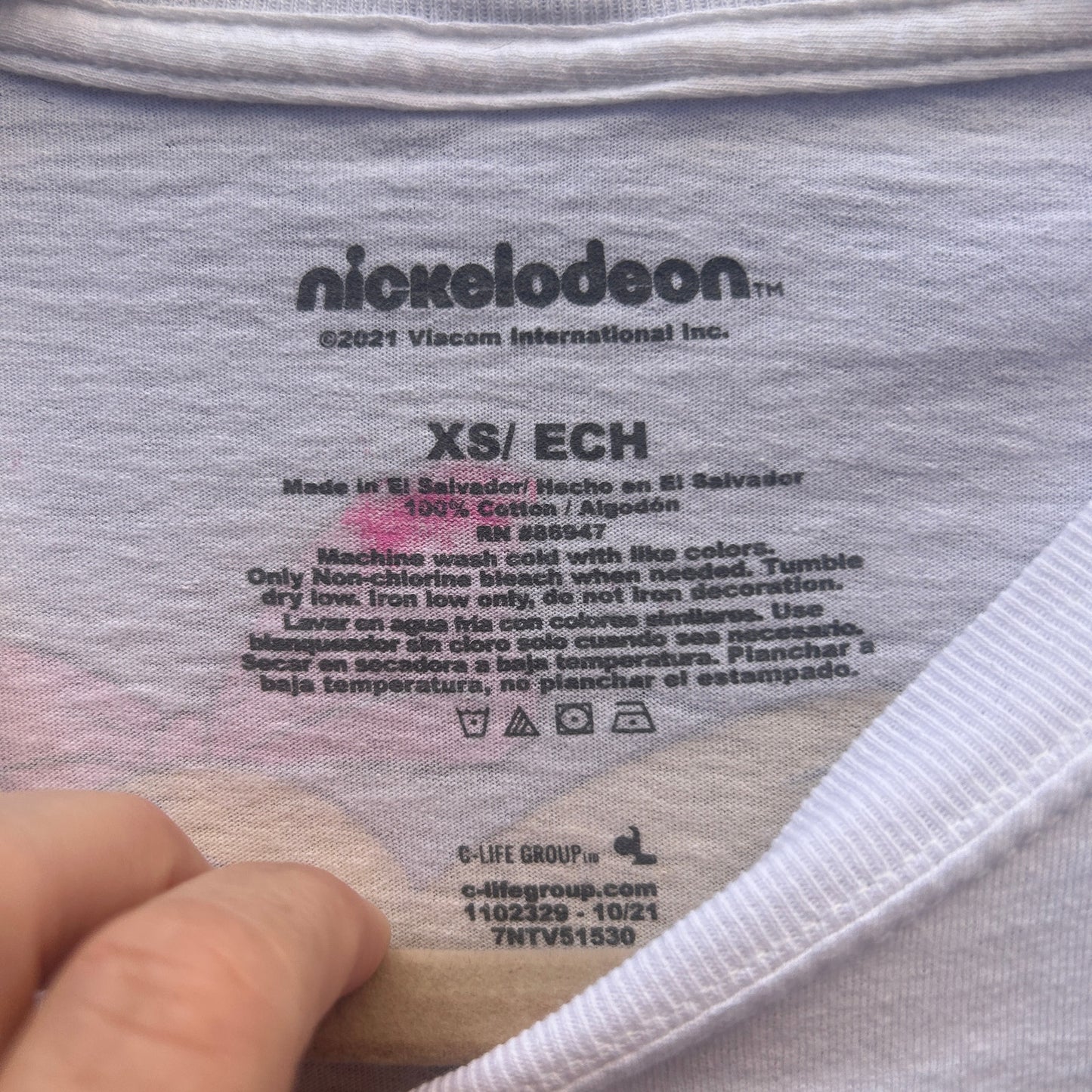 long sleeve nickelodeon tee