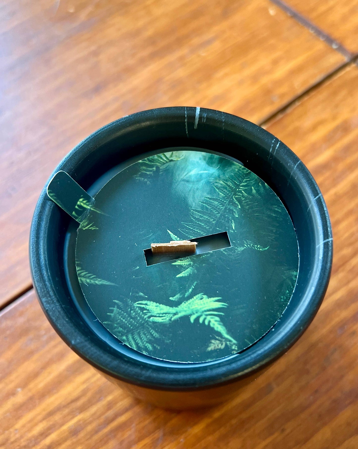Biophilia: Black Marble /Ceramic Forest Floor Scented Candle | The Sacred Wild Candle Co