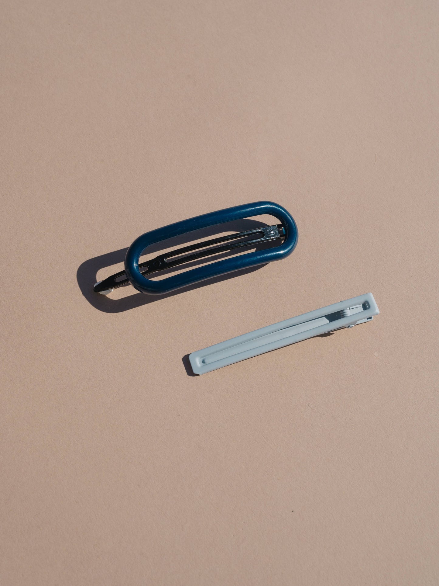 Byron | Grey + Blue | Hair Clips | NAT + NOOR |