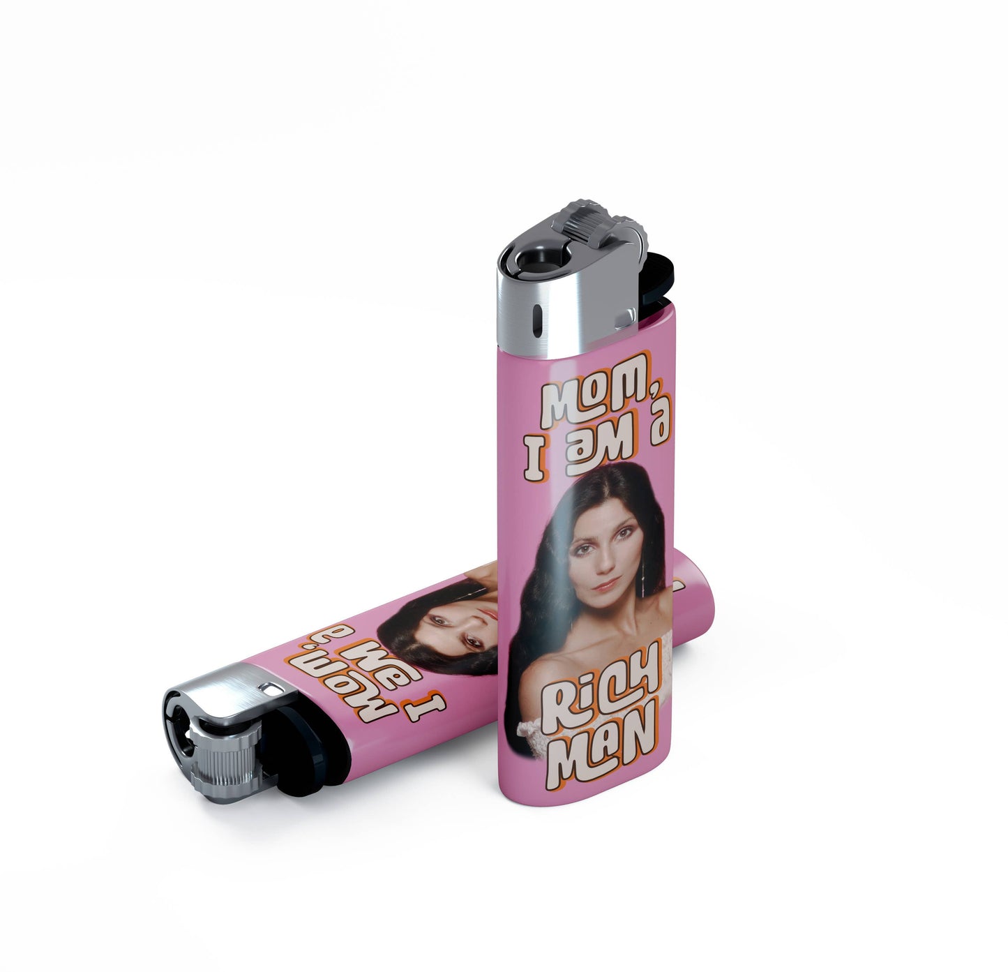 Cher Mom I Am A Rich Man Lighter | jeganmones