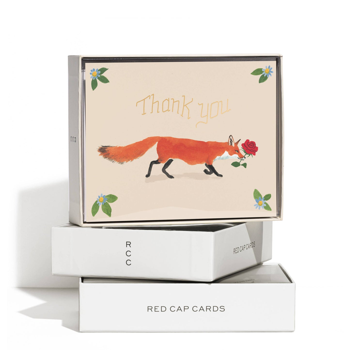 Thanks Fox | Red Cap Cards