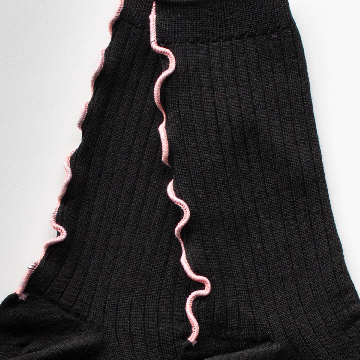 Tiepology | Merrow Stitch Socks