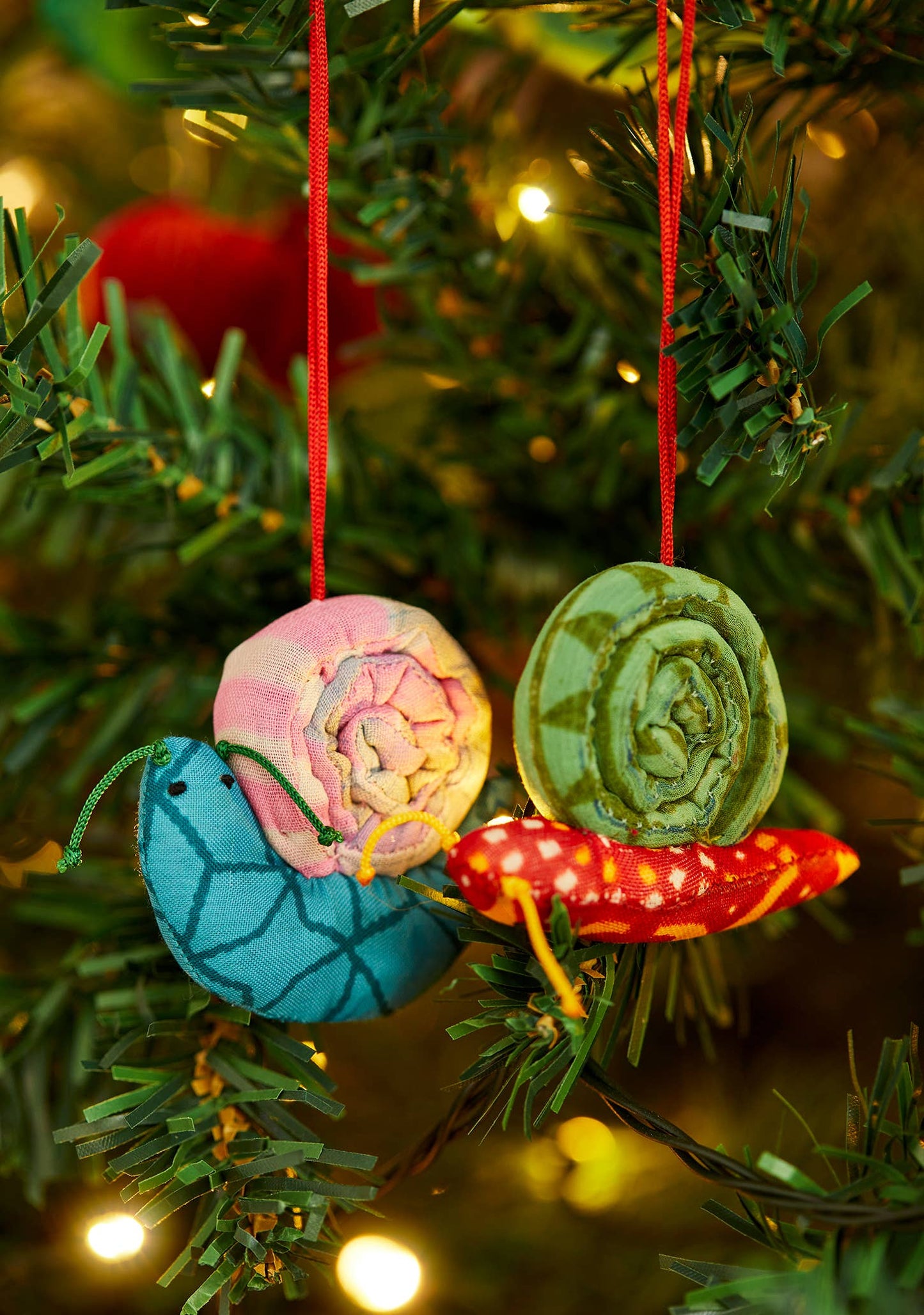 Snail Recycled Sari Decoration | Namaste