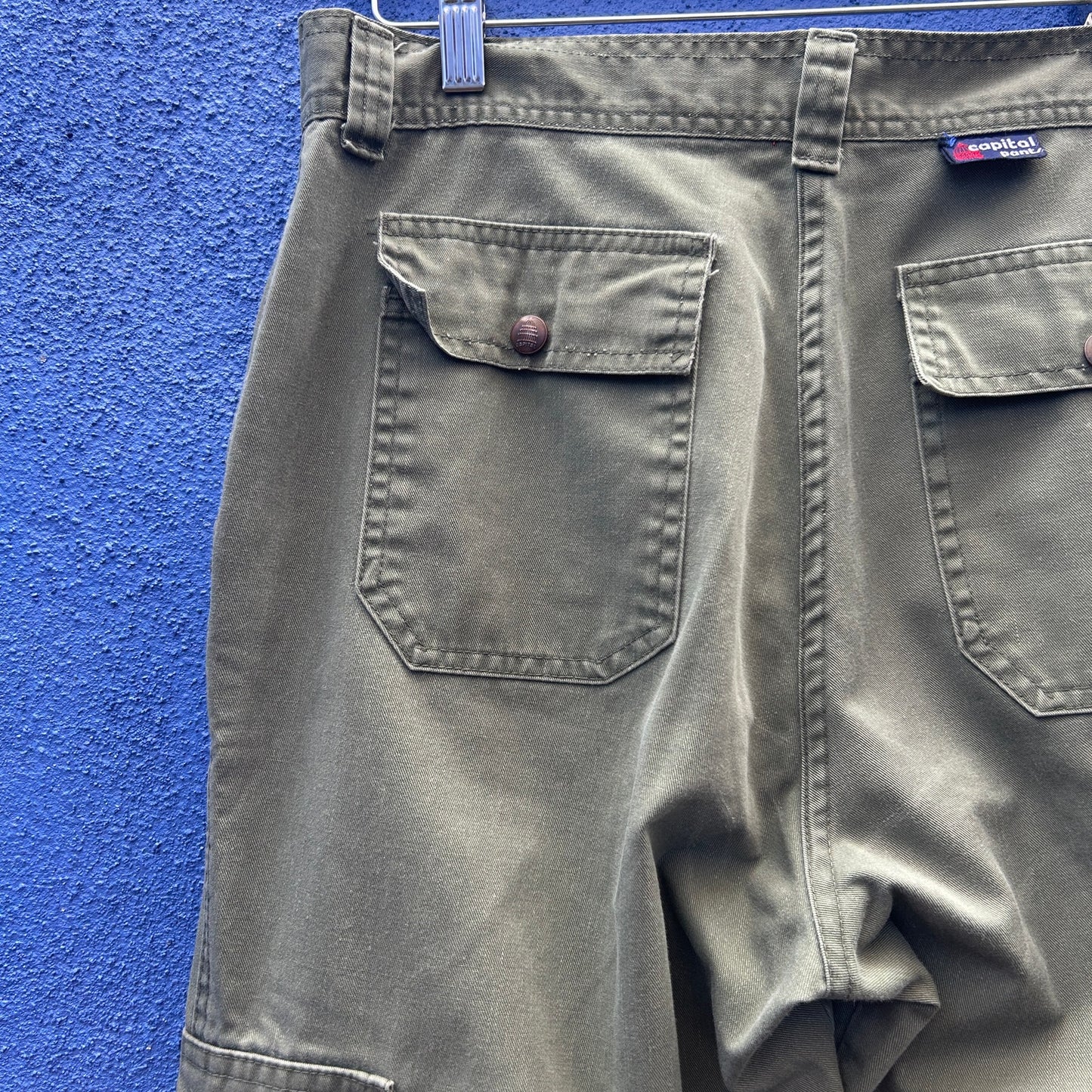 vintage capital pant belled army pant