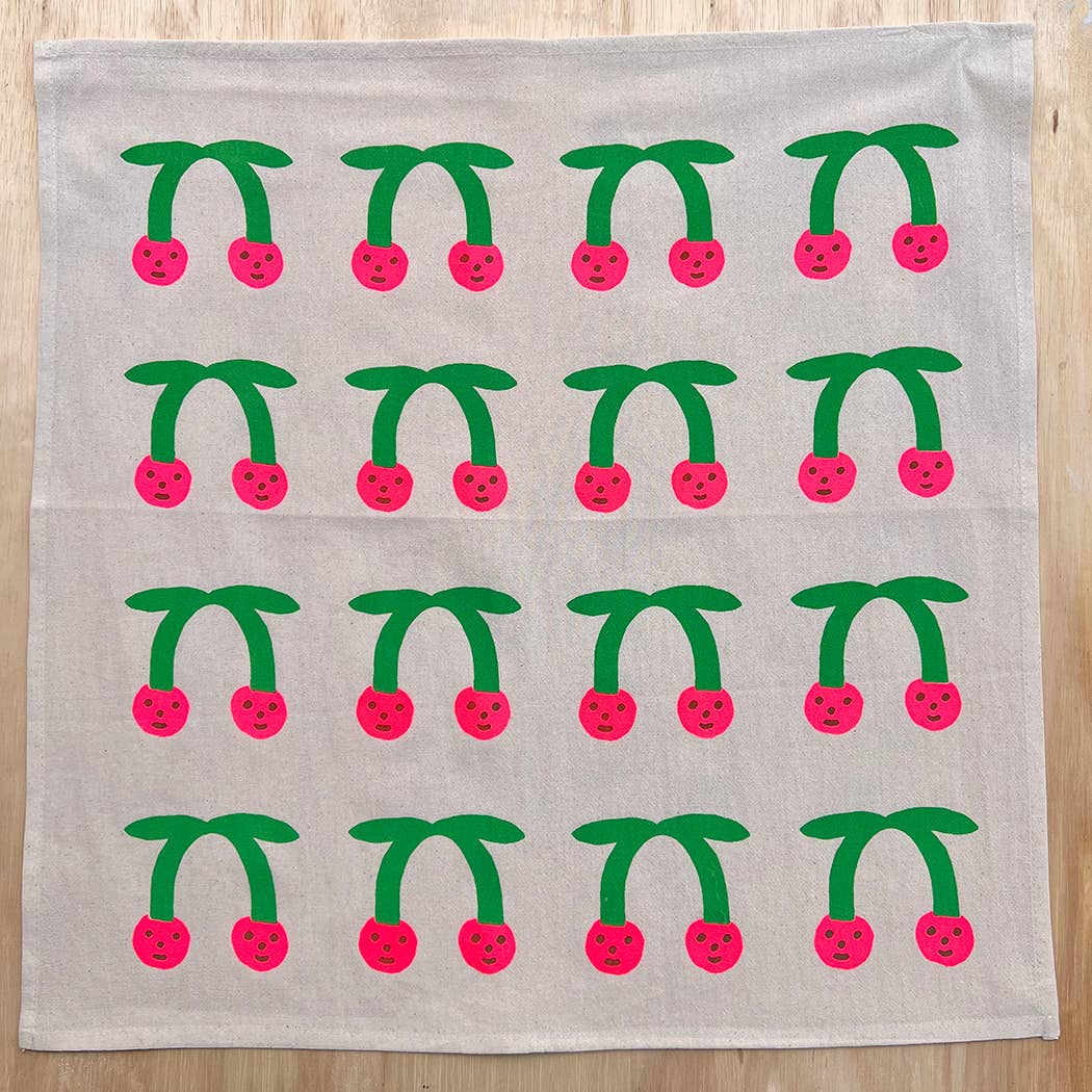 Cherry tea towel | Nice life