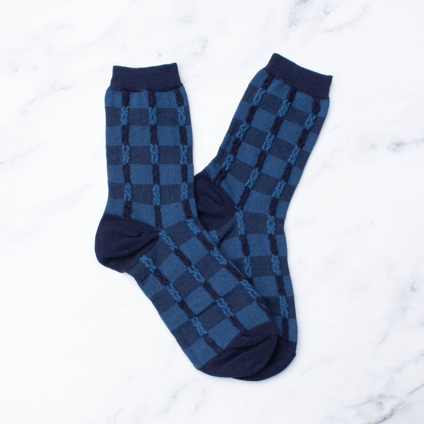 Tiepology | Vintage Checkerboard Twist Socks