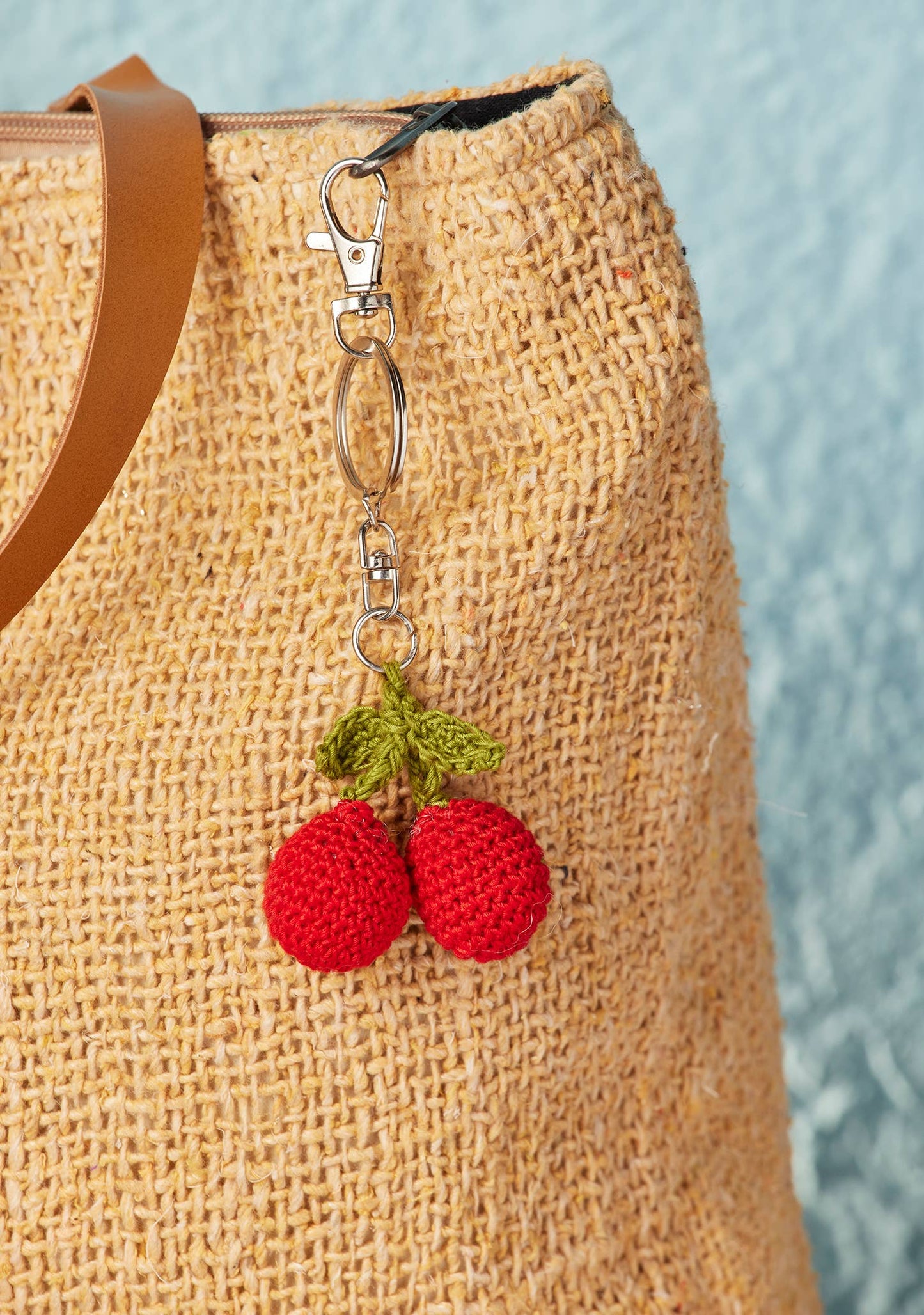 Crochet Fruit & Veg Keyring Bag Charm | Namaste