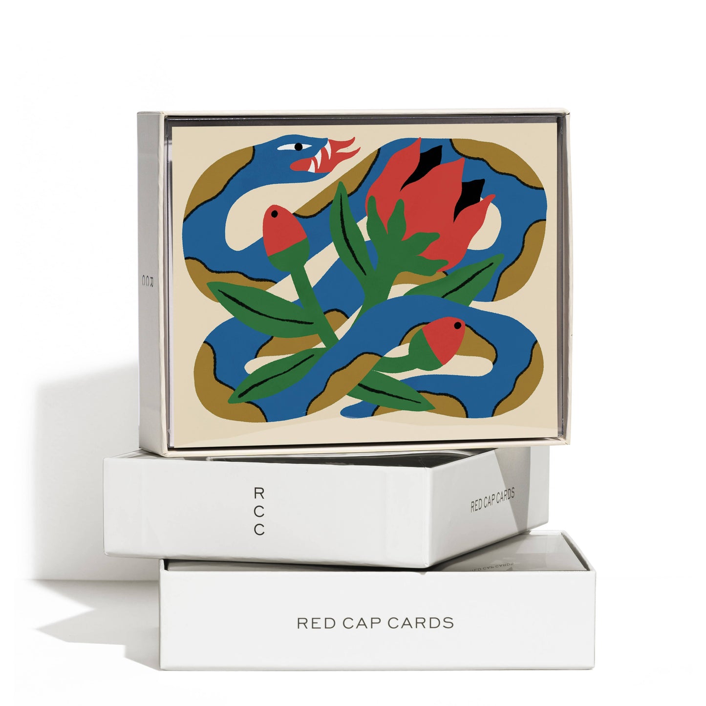 Snake and Rose | Red Cap Cards