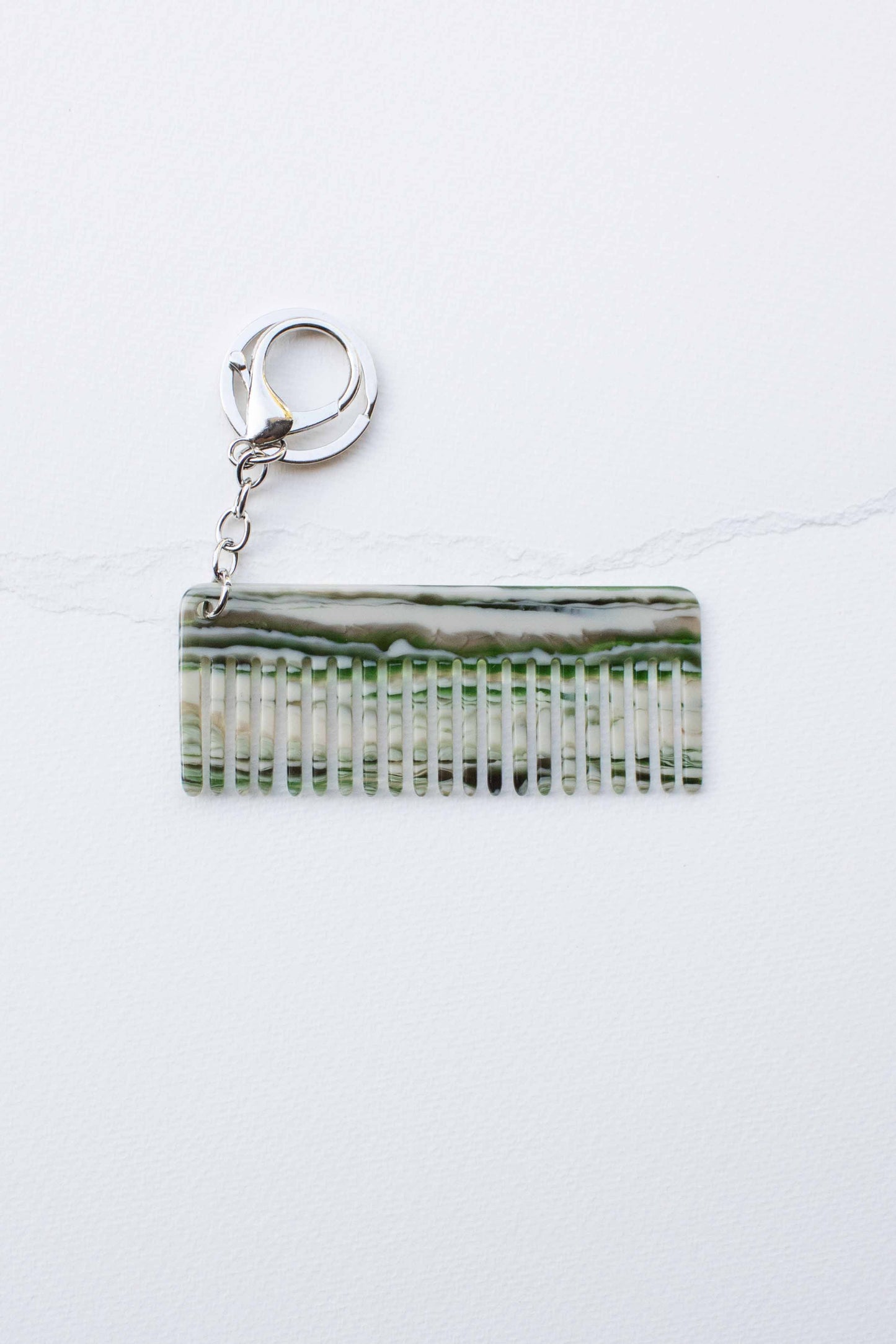 Tiepology | Eco Acetate Comb Bag Charm