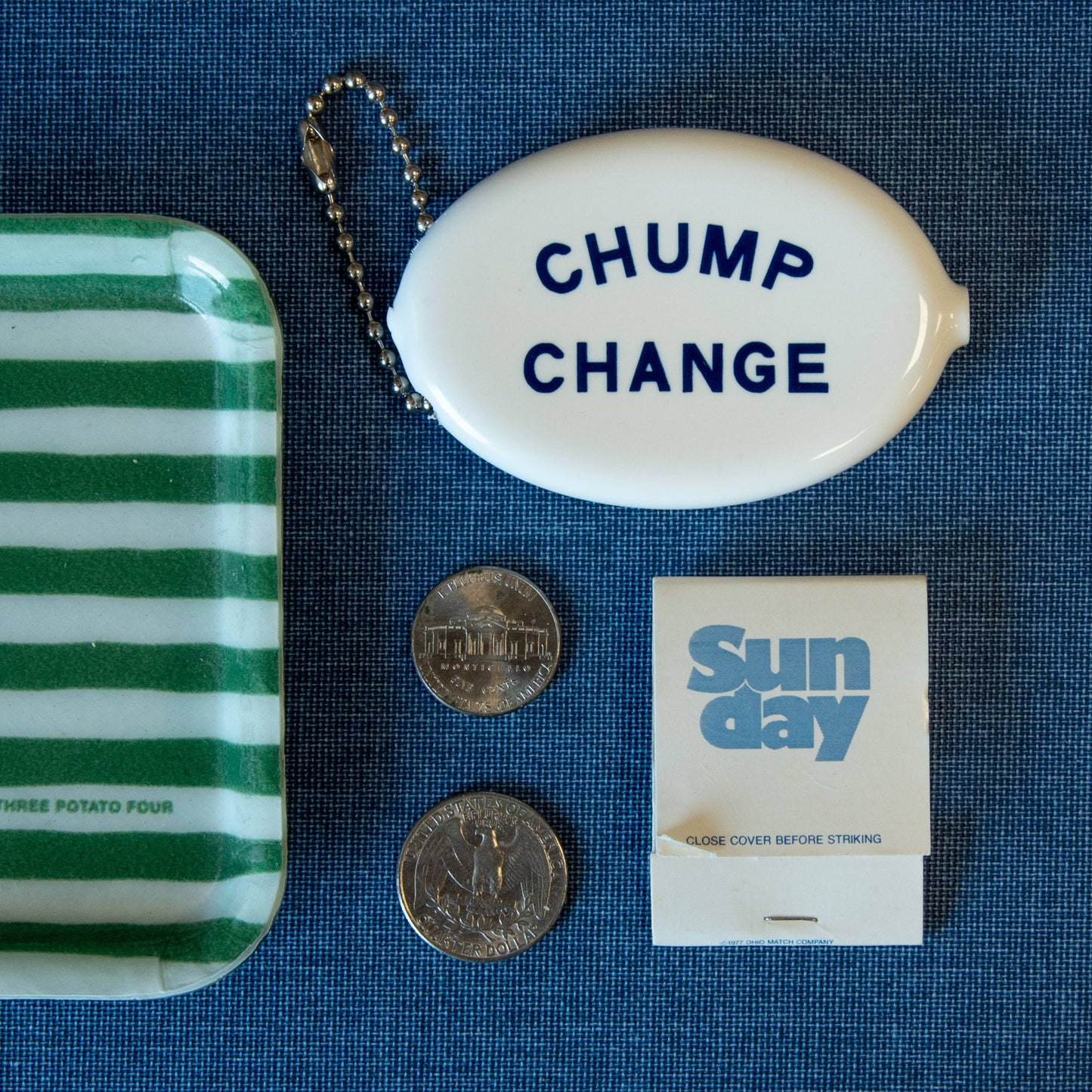 Chump Change Coin Pouch | Three Potato Four