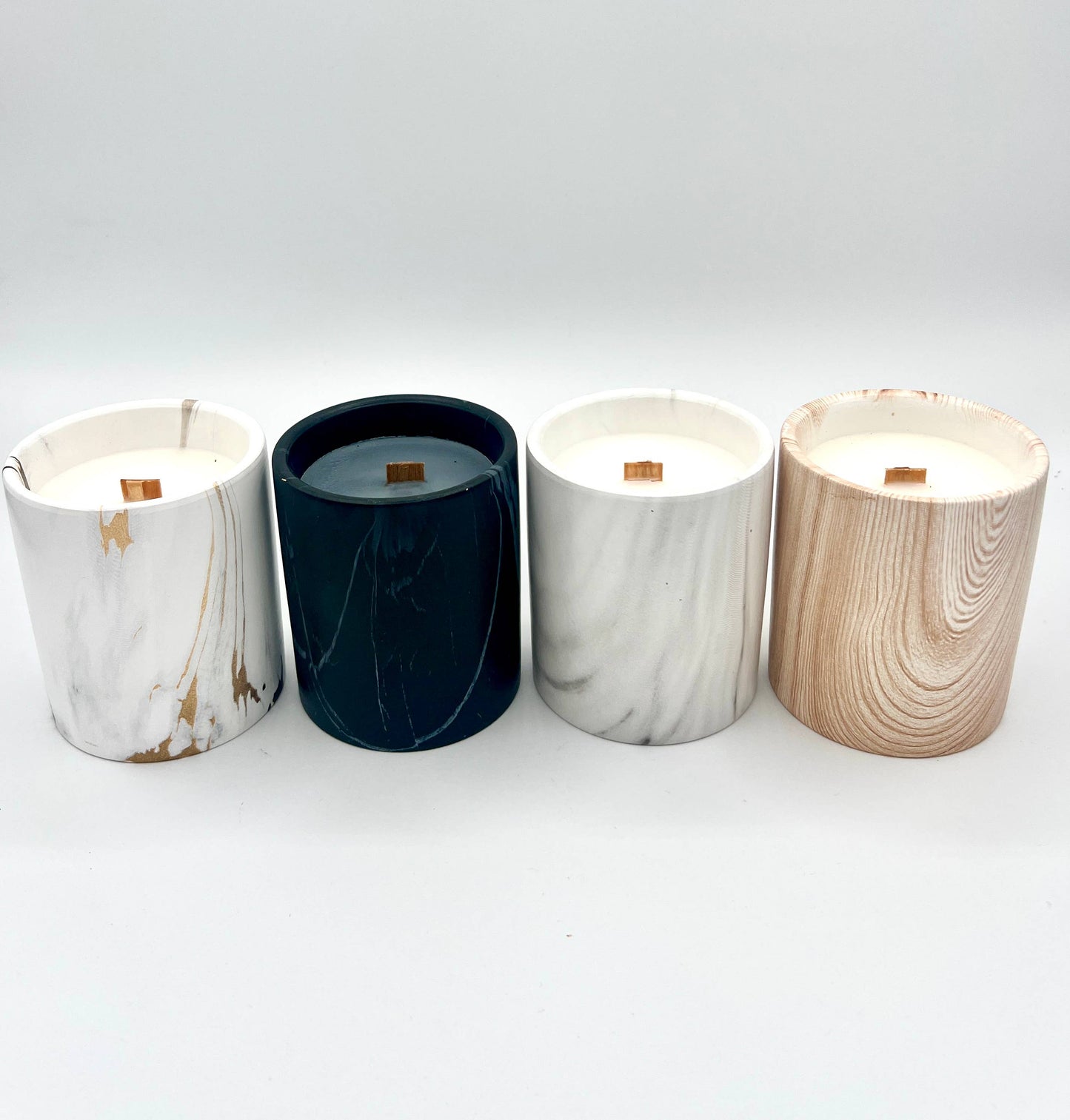 Biophilia: Wood/Ceramic Hinoki Scented Candle | The Sacred Wild Candle Co