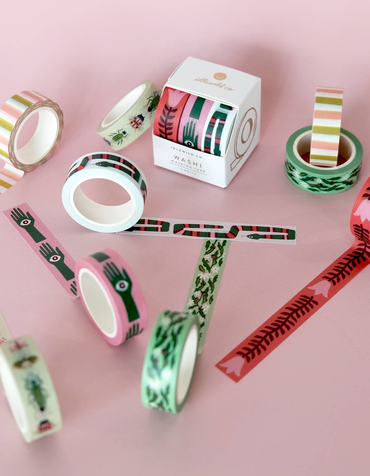 Washi Tape, Set of 3 | Folk Art Prints | Idlewild Co.