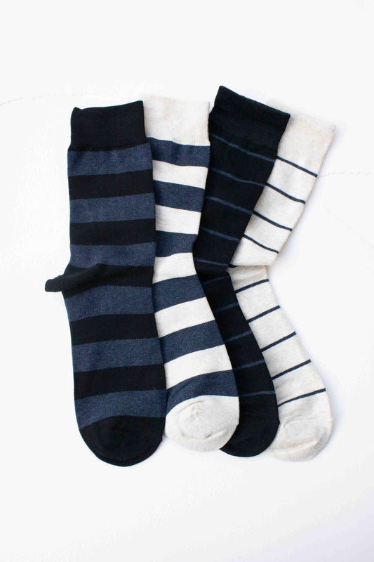 Men’s Classic Stripe Socks - Tiepology