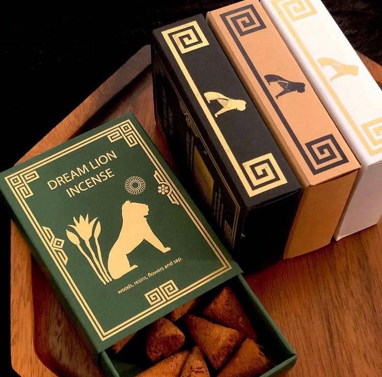 dream lion incense | Mayan Copal + Desert Sage