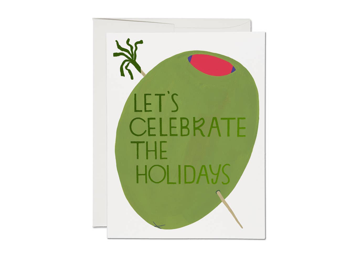 Red Cap Cards | Olive Holidays holiday greeting card