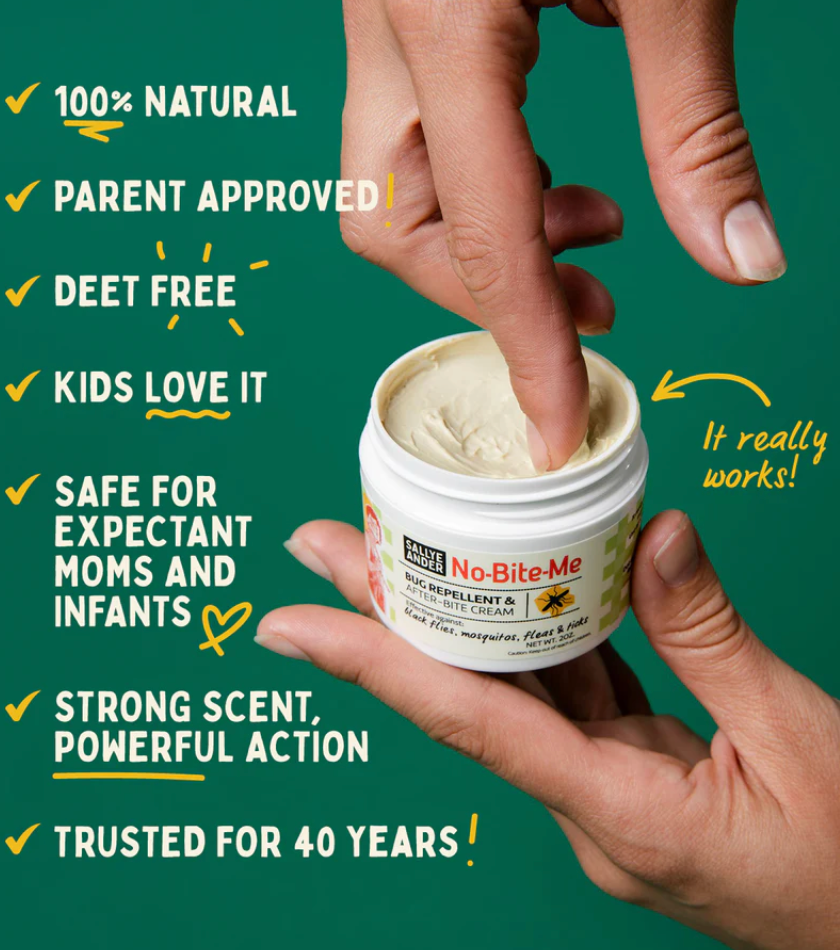 No-Bite-Me™ Bug Repellent & Itch Relief Cream (2 Ounce)