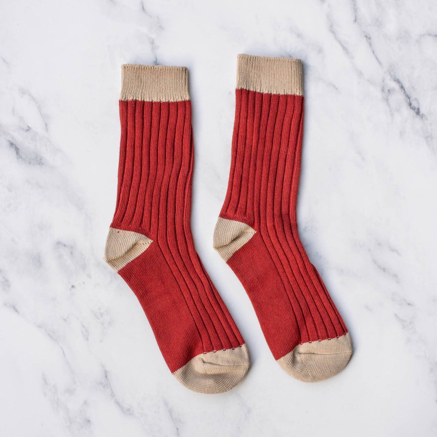 Tiepology | Women's 2 Tone Jacquard Casual Socks