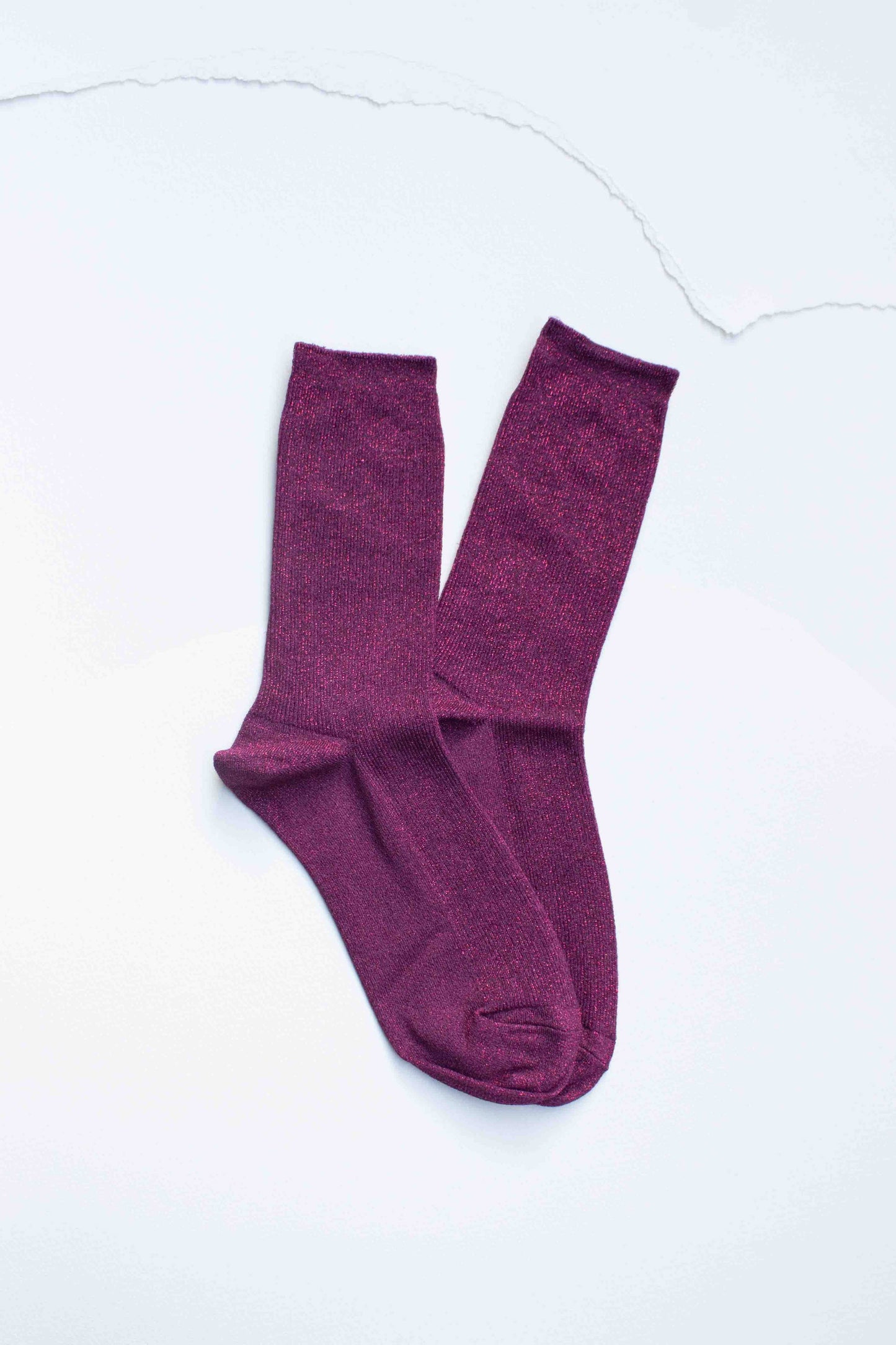 Modal Blend Glitter Socks | Tiepology