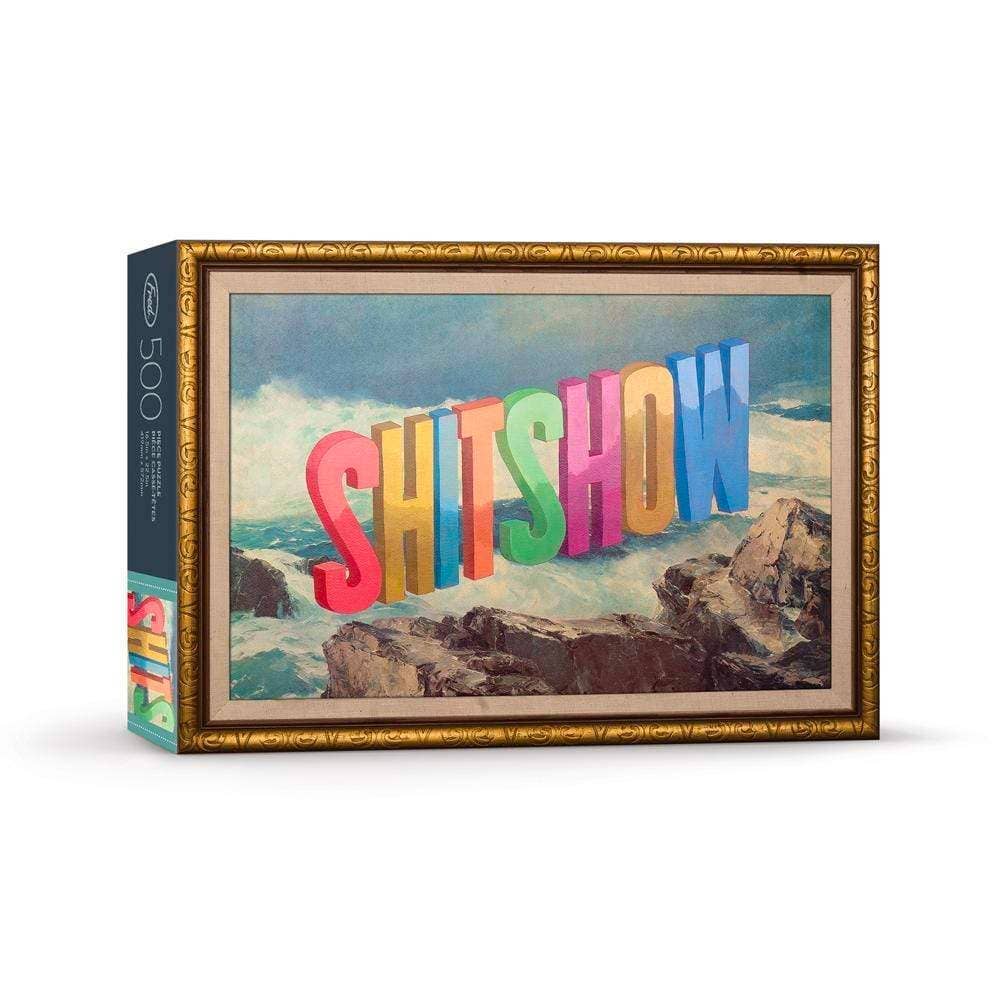 Shitshow Puzzle 500 pc - Wayne White | Fred & Friends
