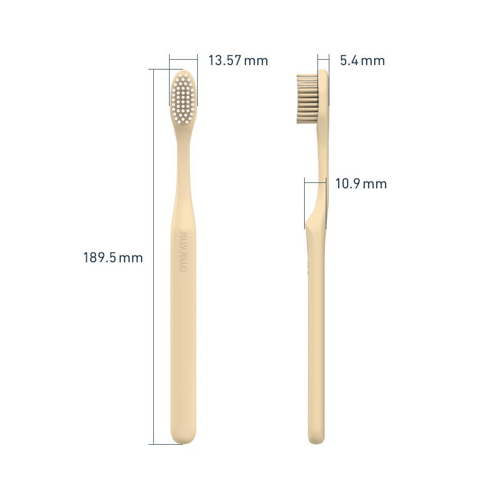 BeAll | Jelly Jello Toothbrush, Biodegradable Eco-Friendly- 18Colors