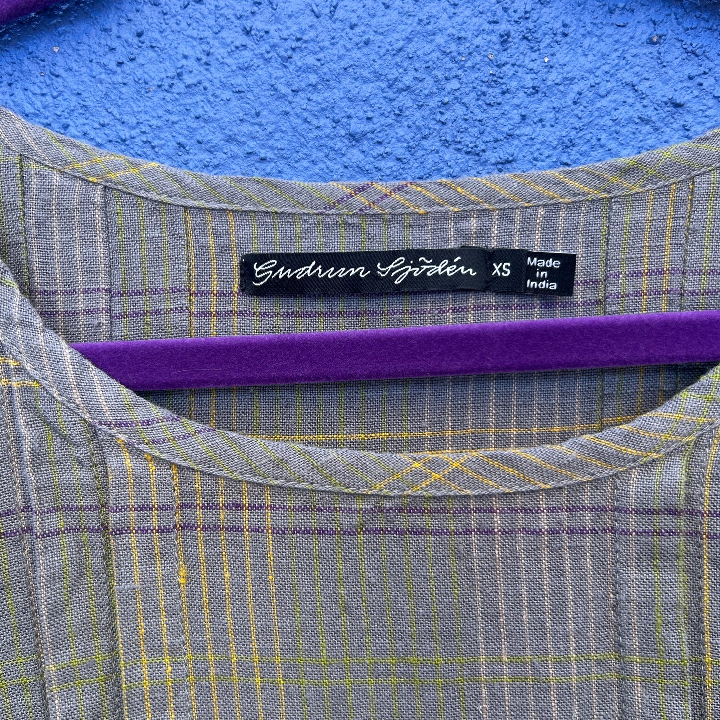 chinese dress ladies gudrun sjoden gray linen dress – Chrysalis