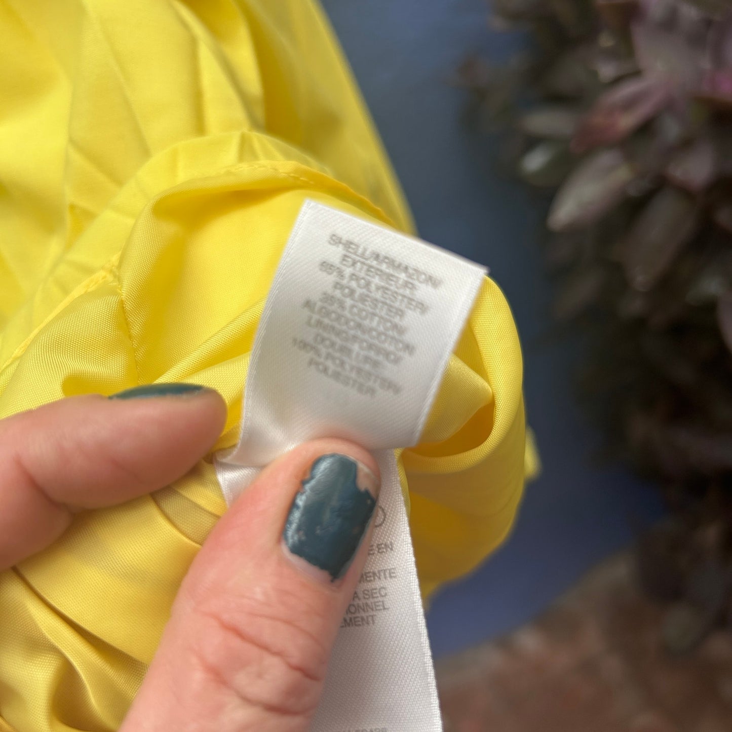 liz claiborne yellow cotton sundress