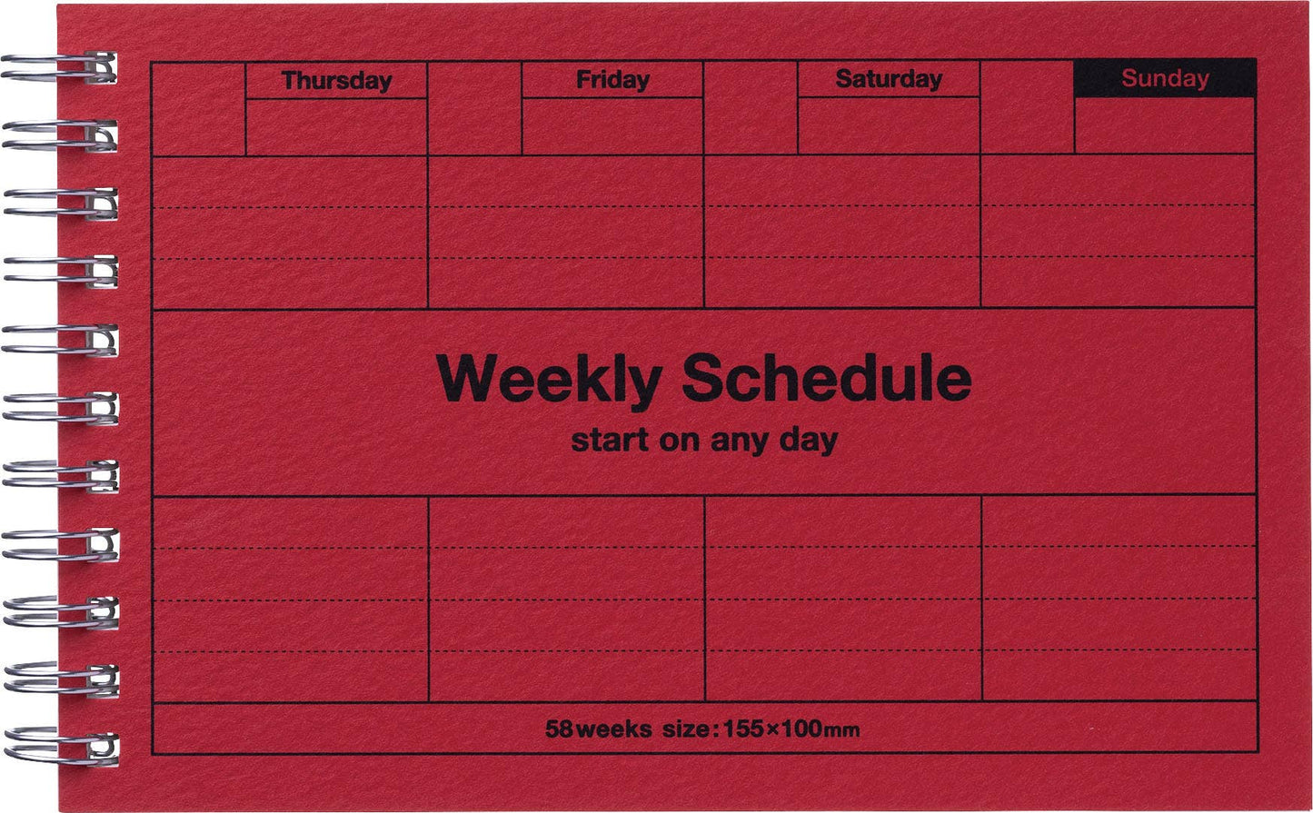 Mark's INC | Dayfree Weekly Schedule