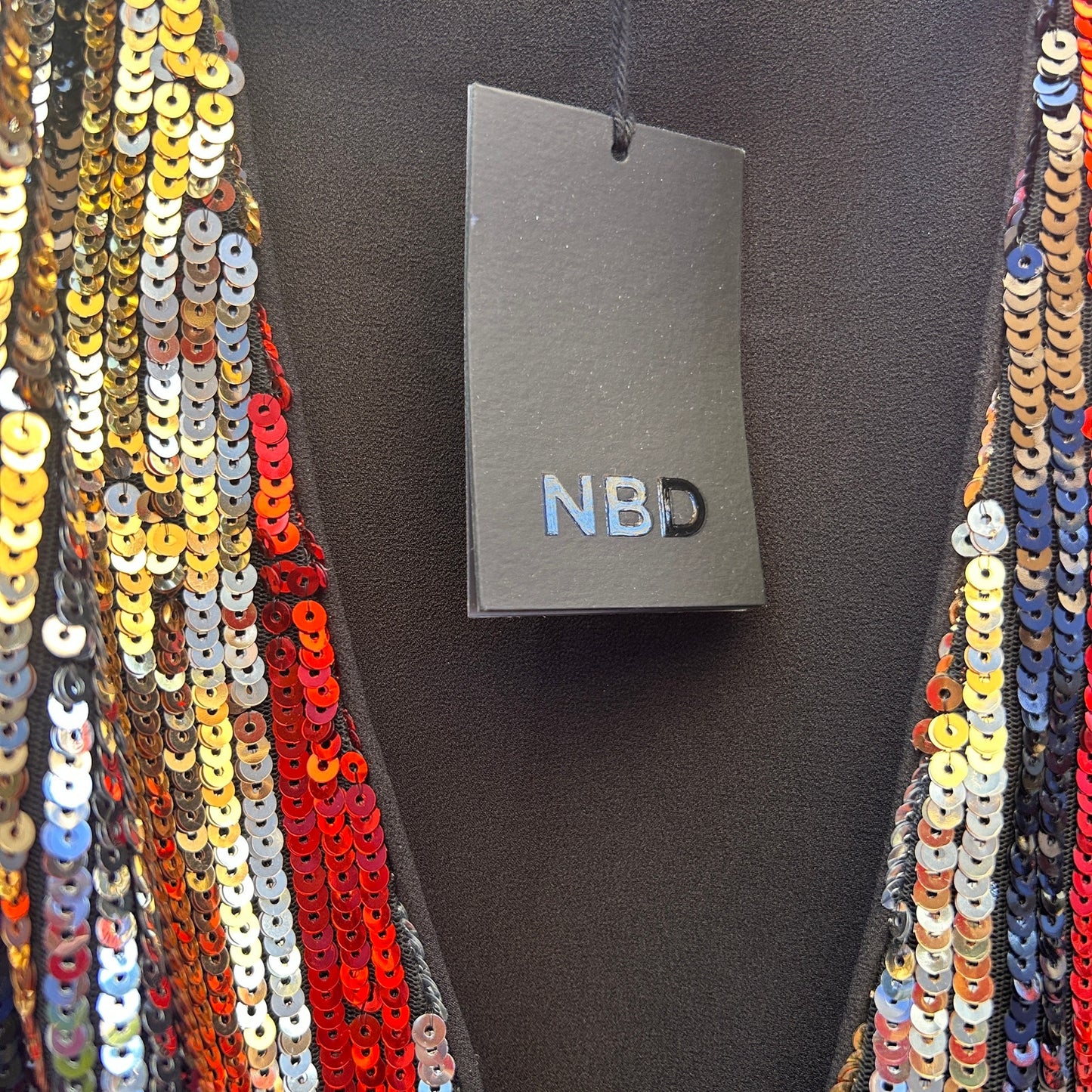 NBD sloane sequin body suit - NWT