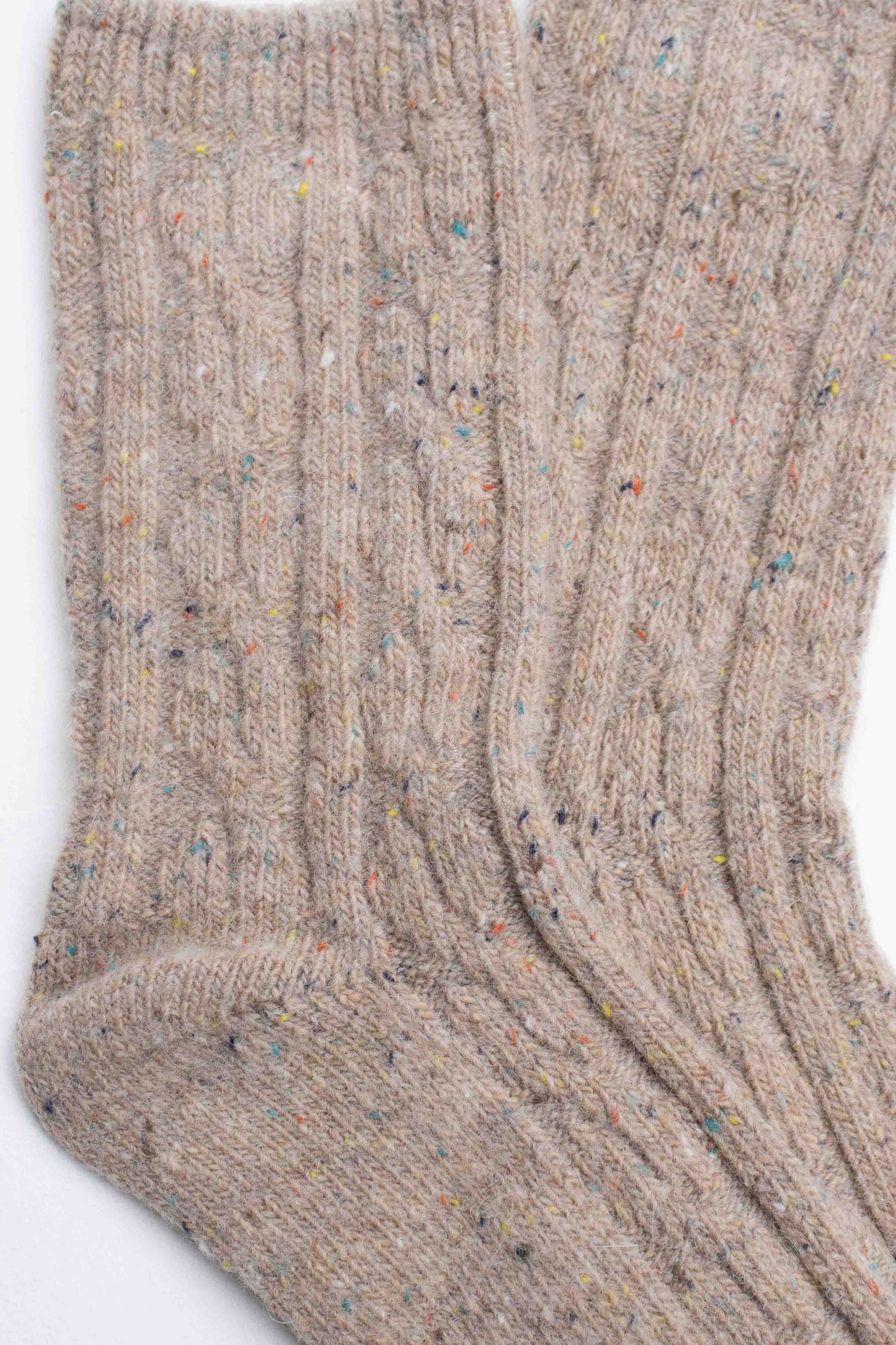 Tiepology | Wool Blend Speckled Knit Socks