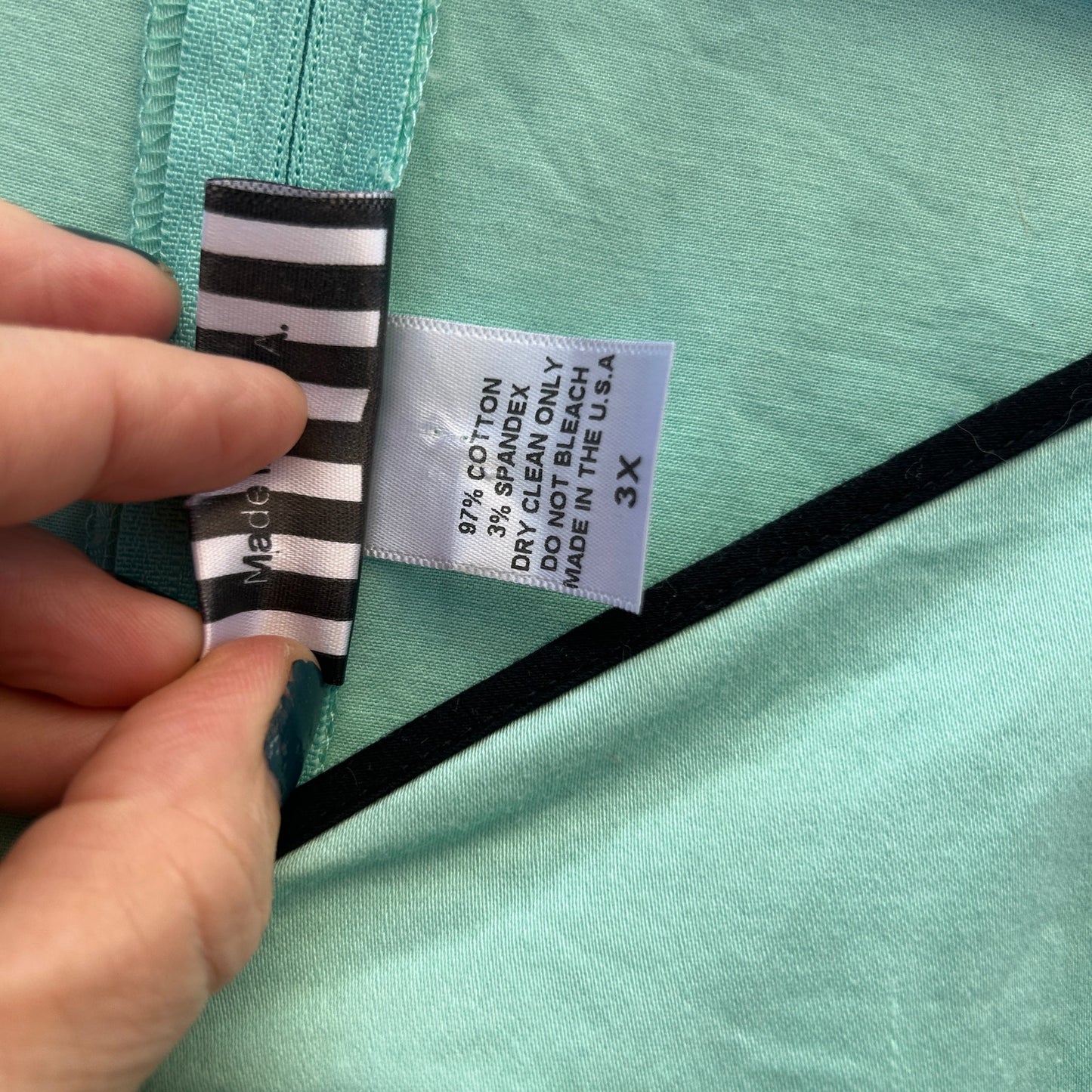 pinup couture seafoam green midi dress