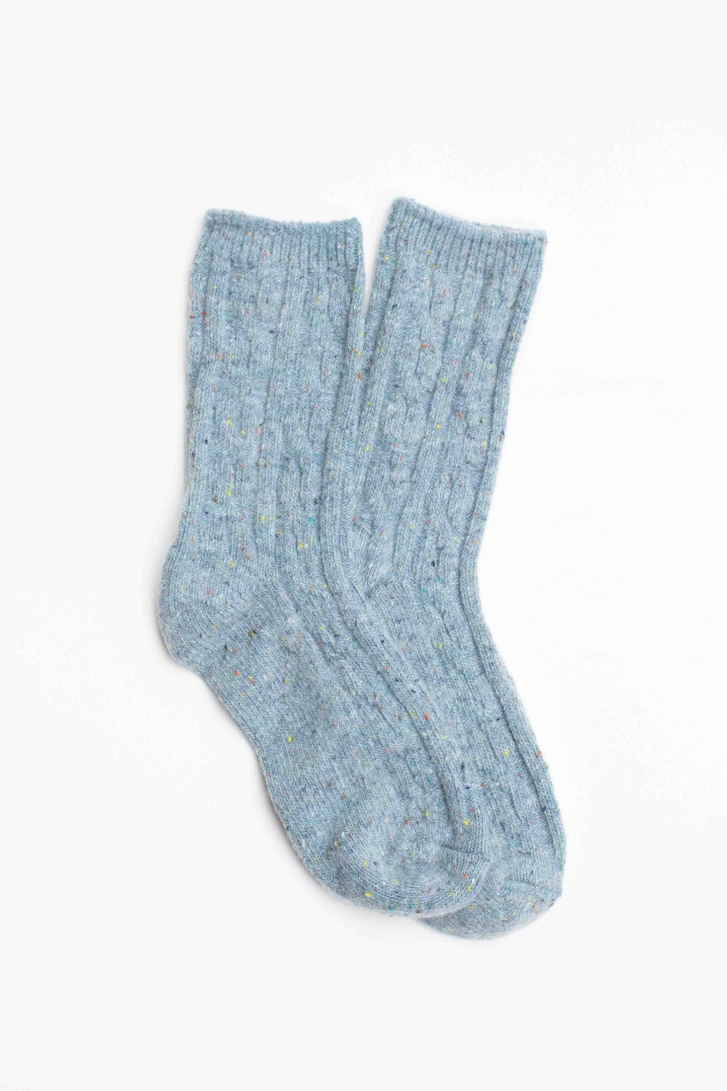 Tiepology | Wool Blend Speckled Knit Socks