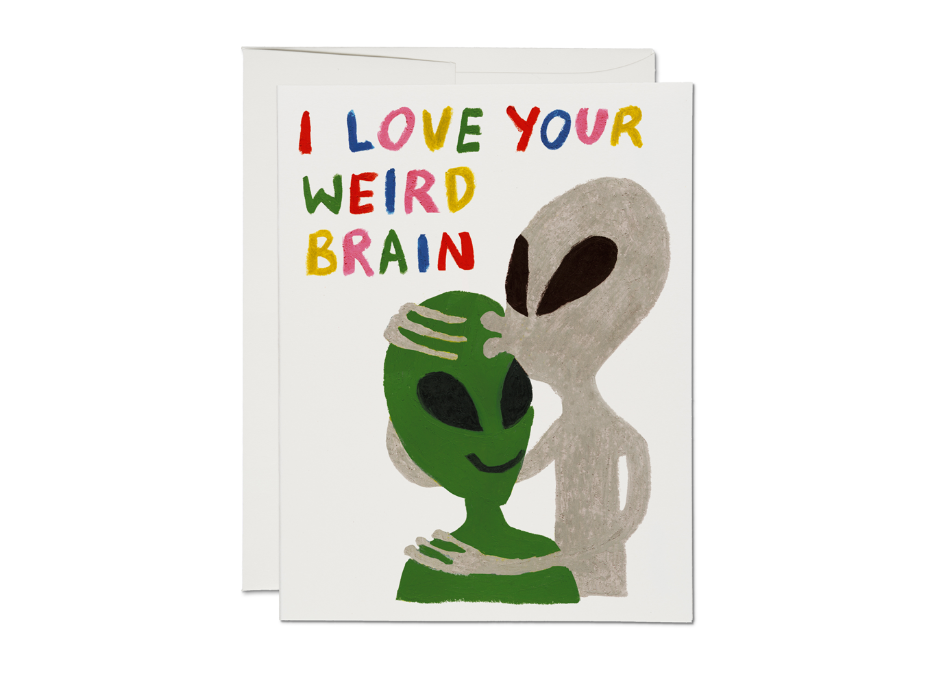 Alien Love  greeting card | Red Cap Cards