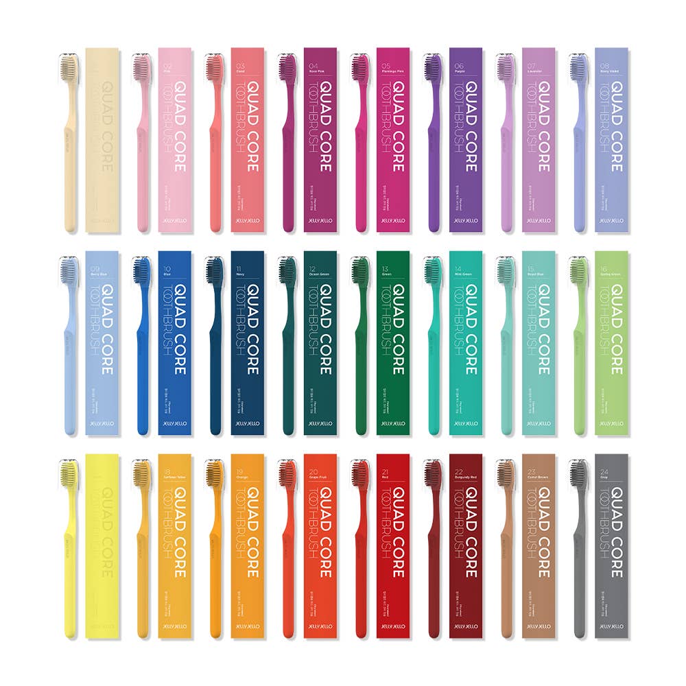 BeAll | Jelly Jello Toothbrush, Biodegradable Eco-Friendly- 18Colors