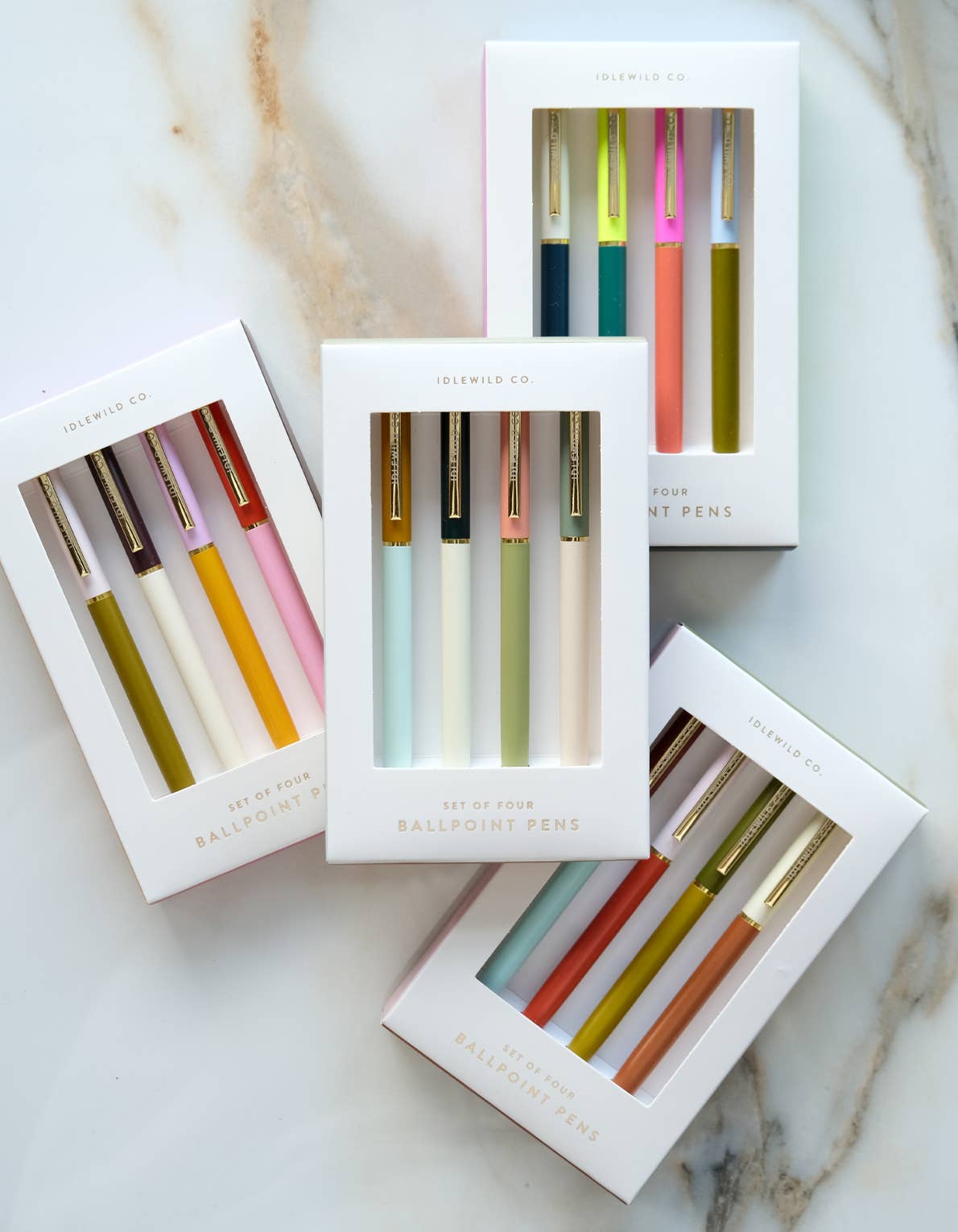 City Pallet Pens, Set of Four | PARIS | Idlewild Co.