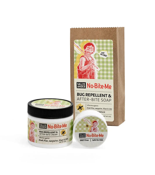 No-Bite-Me™ Bug Repellent & Itch Relief Soap and Cream Pack