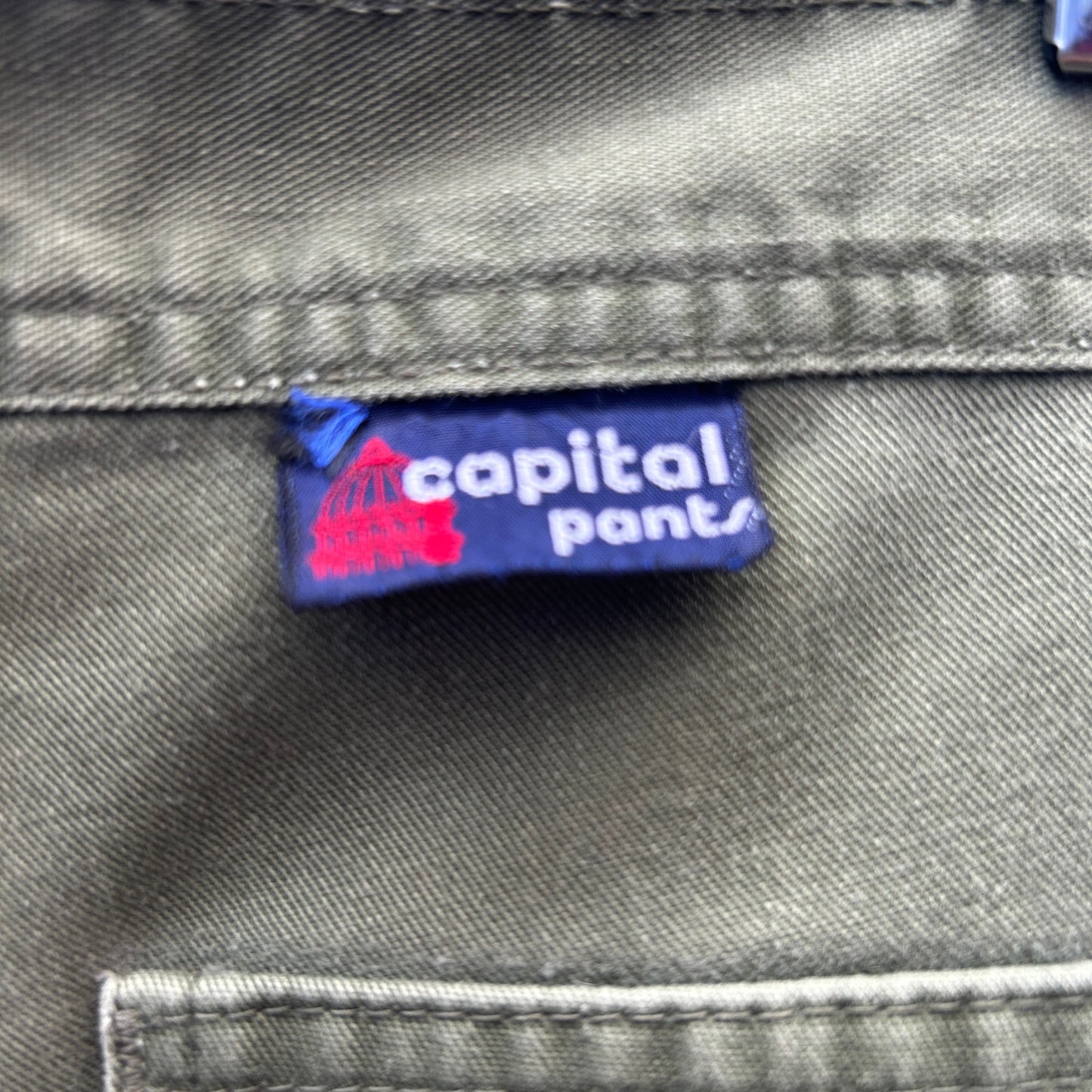 vintage capital pant belled army pant