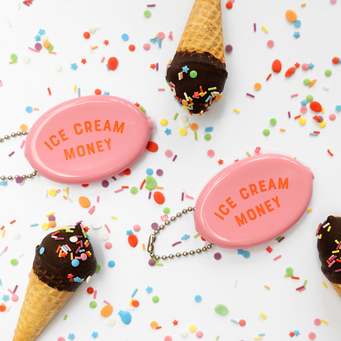 Ice Cream Money Coin Pouch | Three Potato Four
