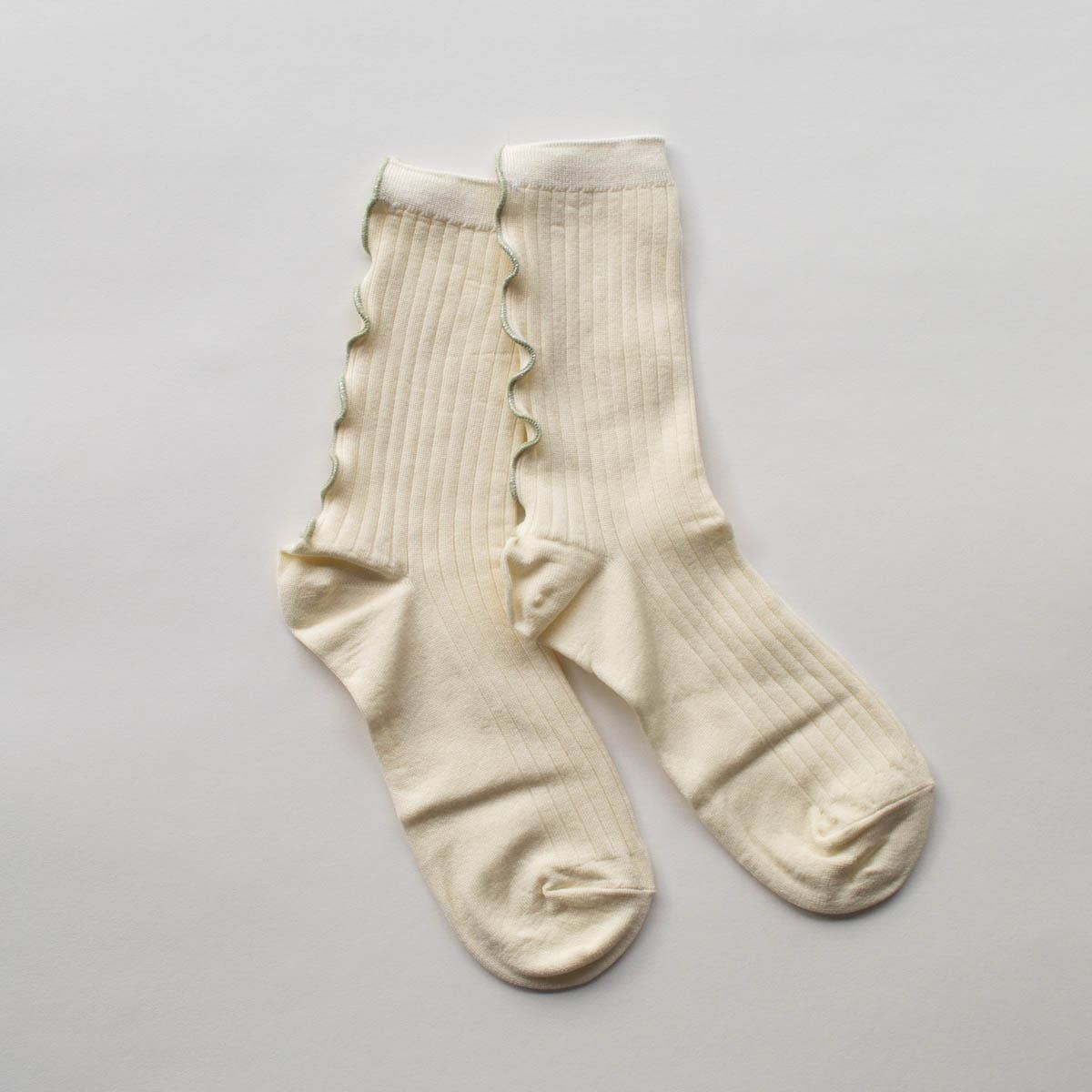 Tiepology | Merrow Stitch Socks