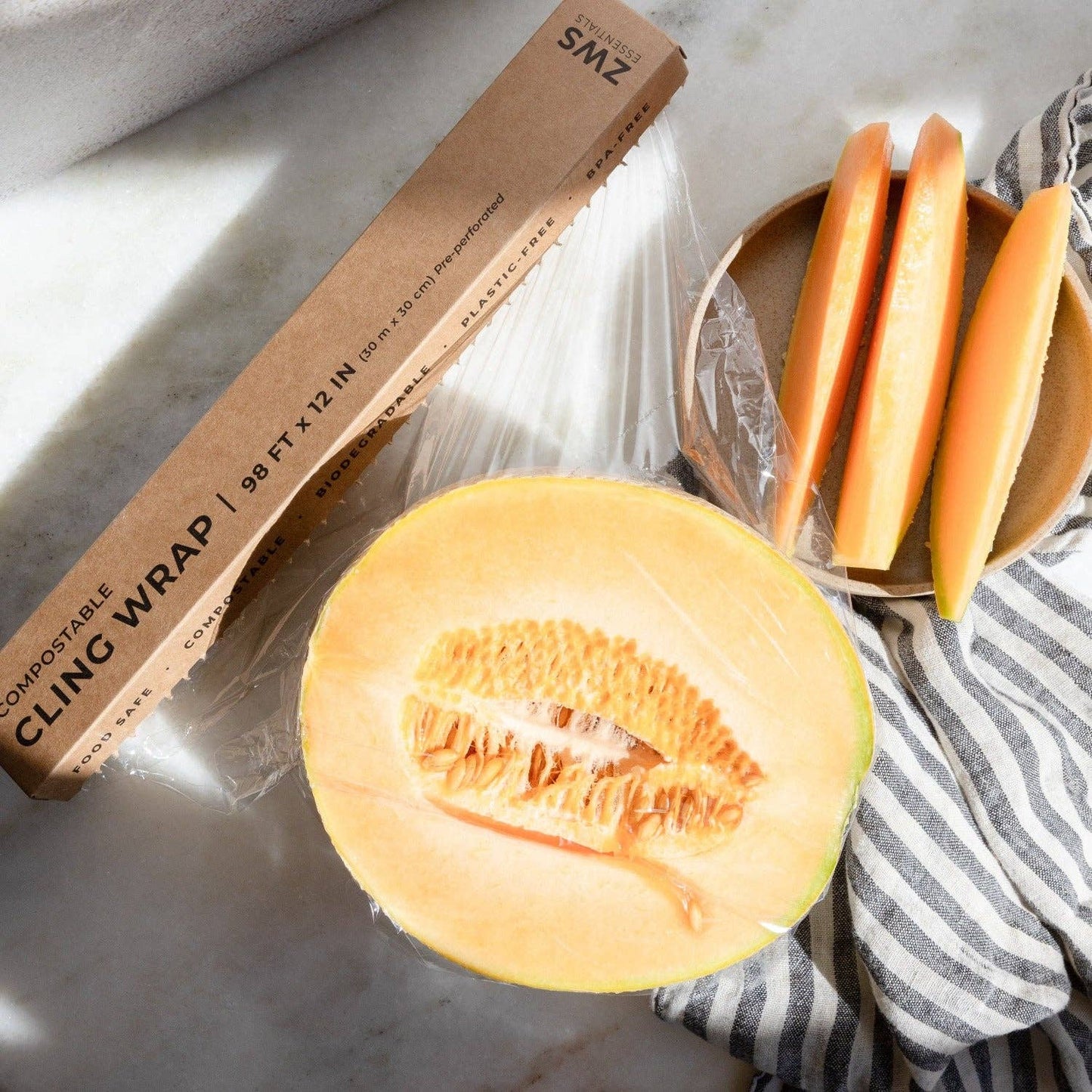 ZWS Essentials | Compostable Cling Wrap