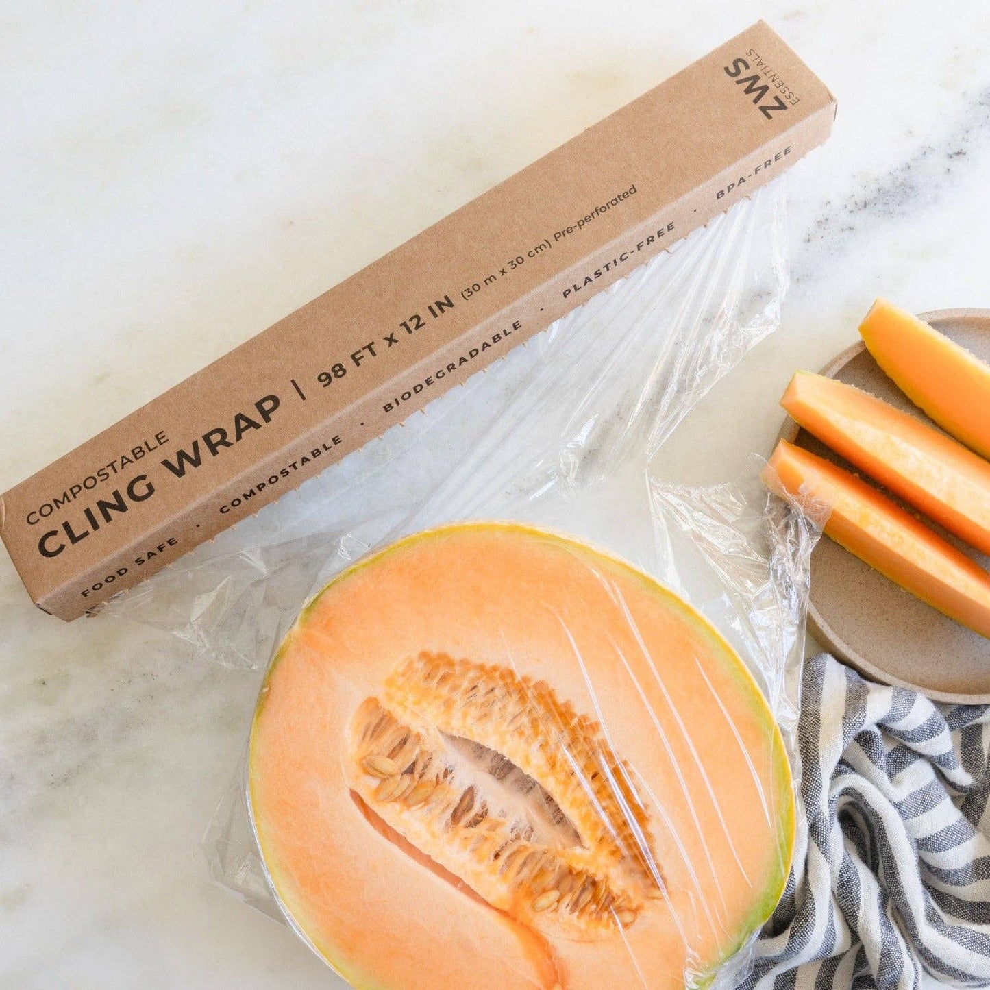 ZWS Essentials | Compostable Cling Wrap