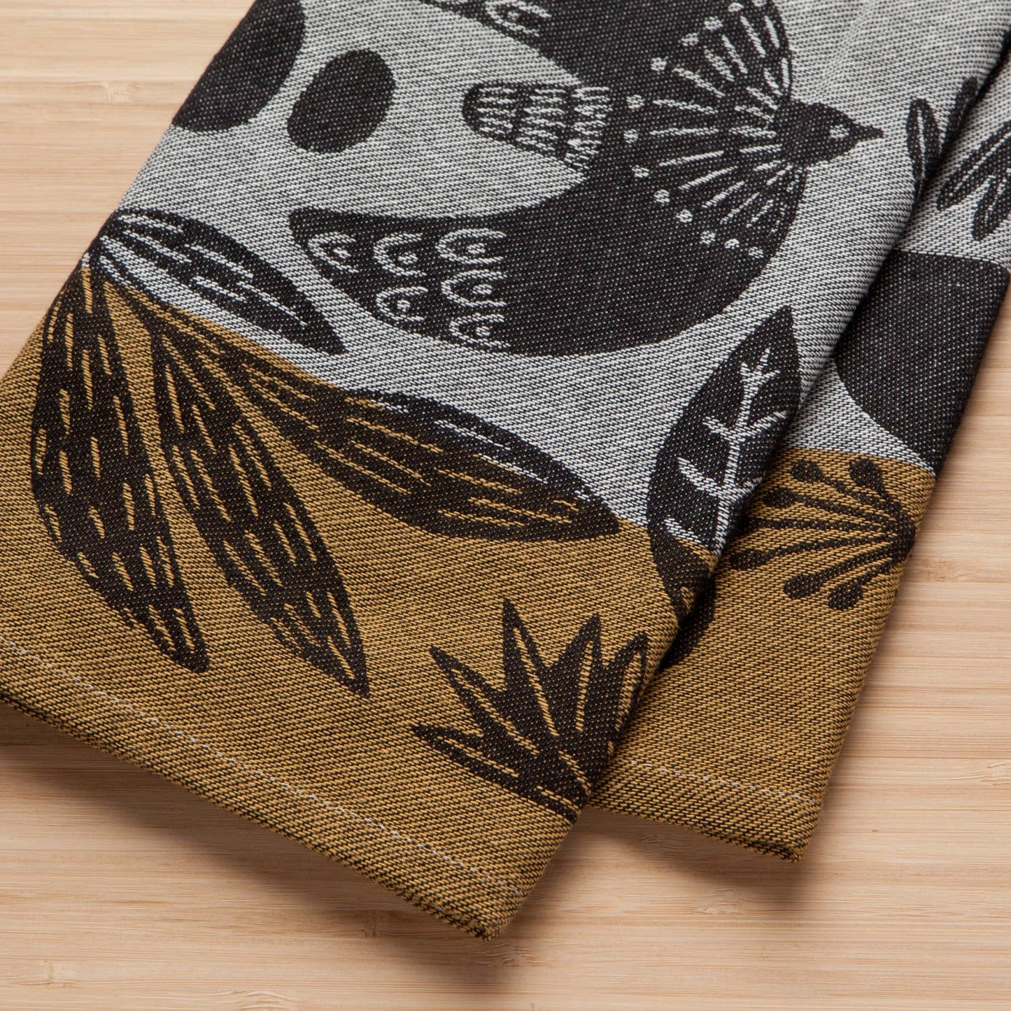 Myth Woven Cotton Jacquard Dishtowel | Danica Studio
