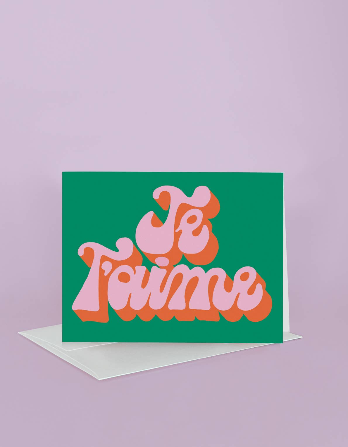 Je T'aime Greeting Card | Idlewild Co.