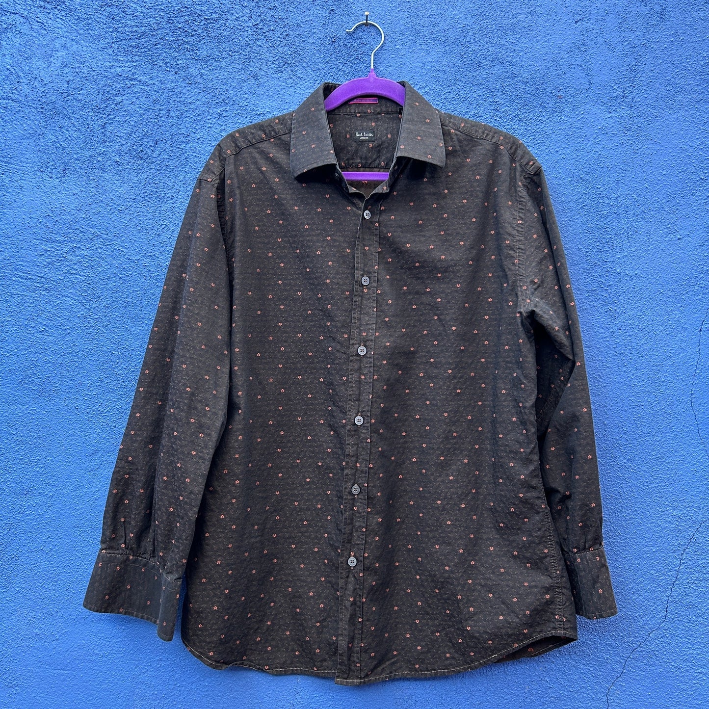 paul smith london men's button down shirt