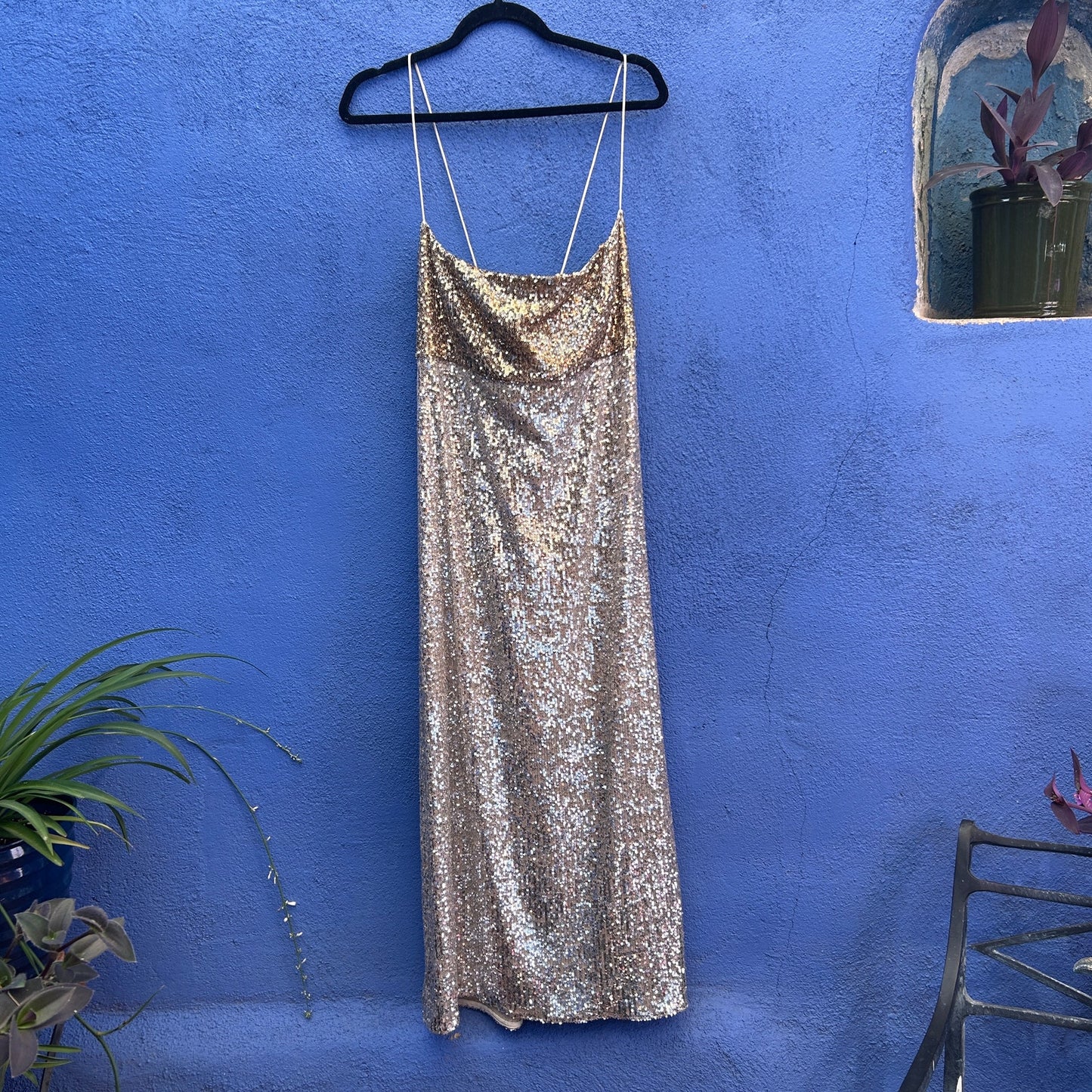 Sachin and Babi x Anthropologie Sequin Cocktail Dress