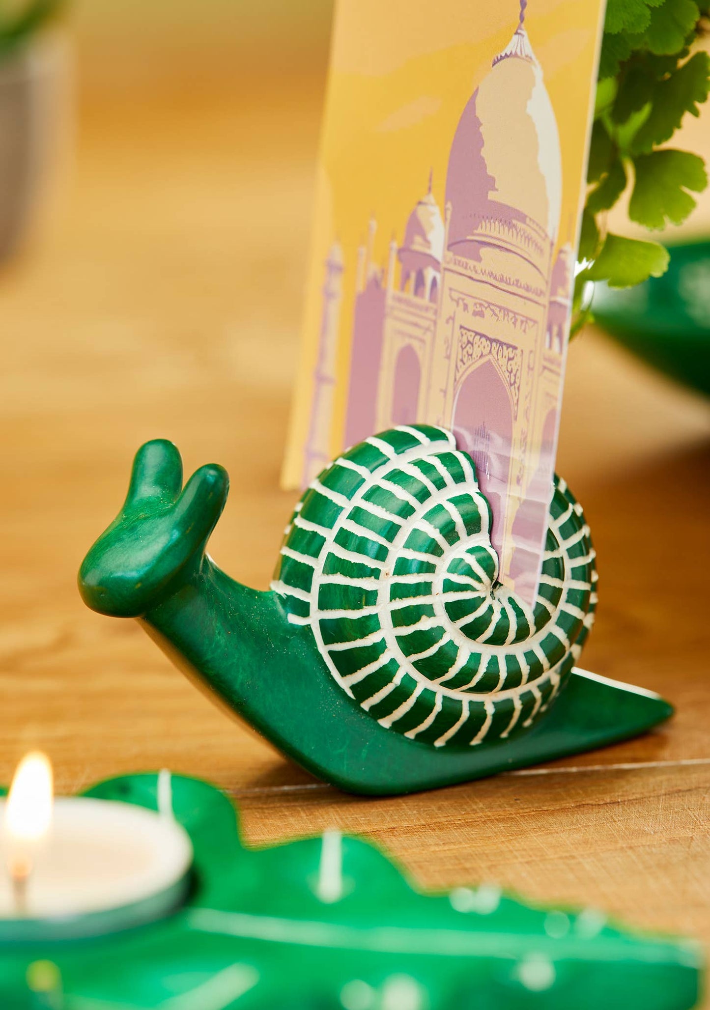 Woodland Snail Photo Holder | Namaste