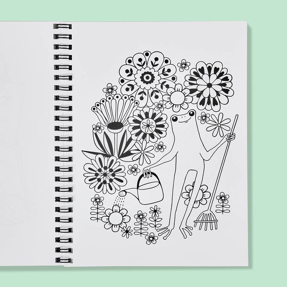 The Good Twin | Froggy in Color Coloring Book