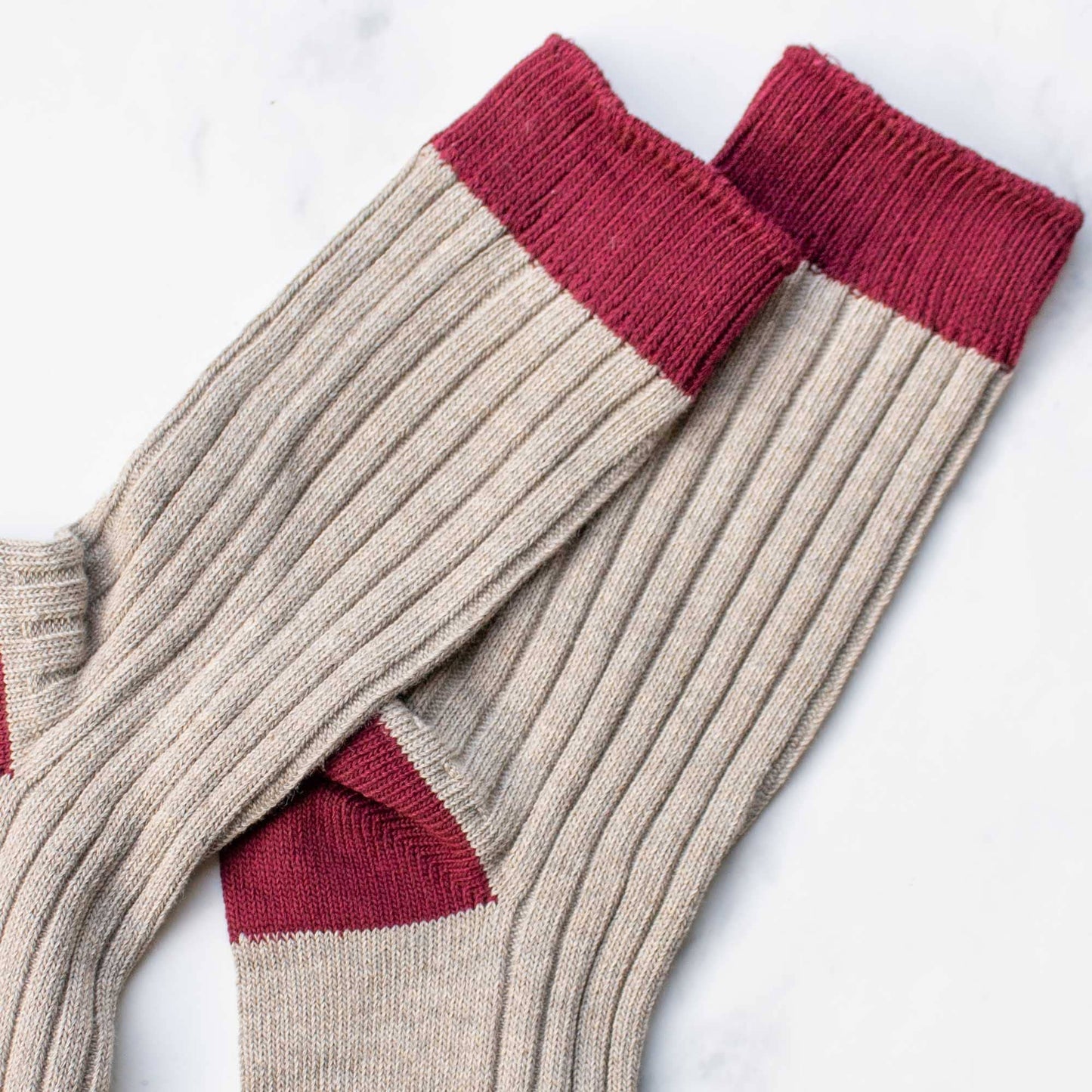 Tiepology | Women's 2 Tone Jacquard Casual Socks