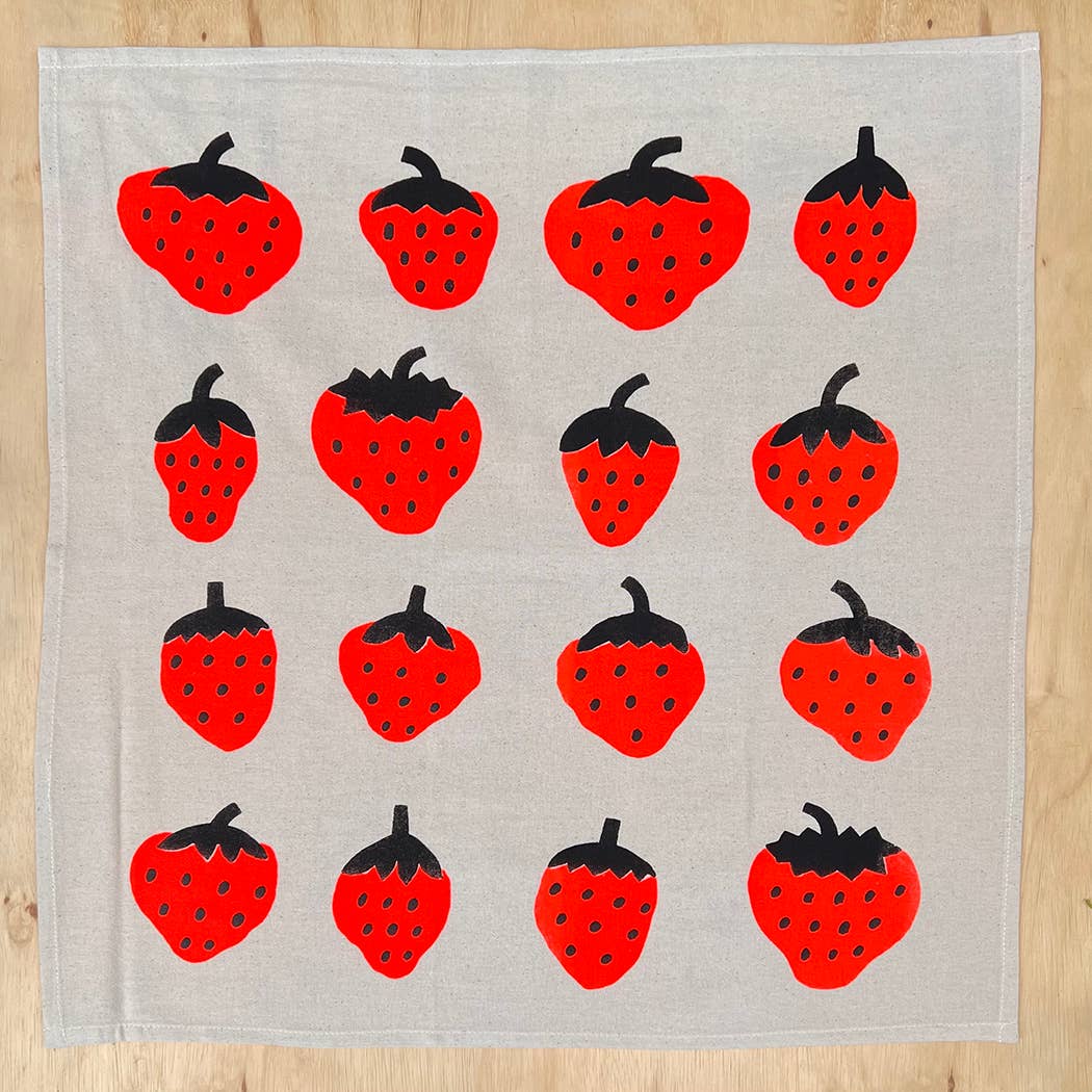 Strawberry Tea Towel | Nice life